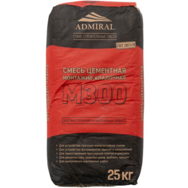 Изображение товара Пескобетон Admiral М 300 25кг