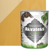 Изображение товара Антисептик защитно-декоративный Akvateks Lazur полуглянцевый сосна 0.75 л Изображение товара Антисептик защитно-декоративный Akvateks Lazur полуглянцевый сосна 0.75 л