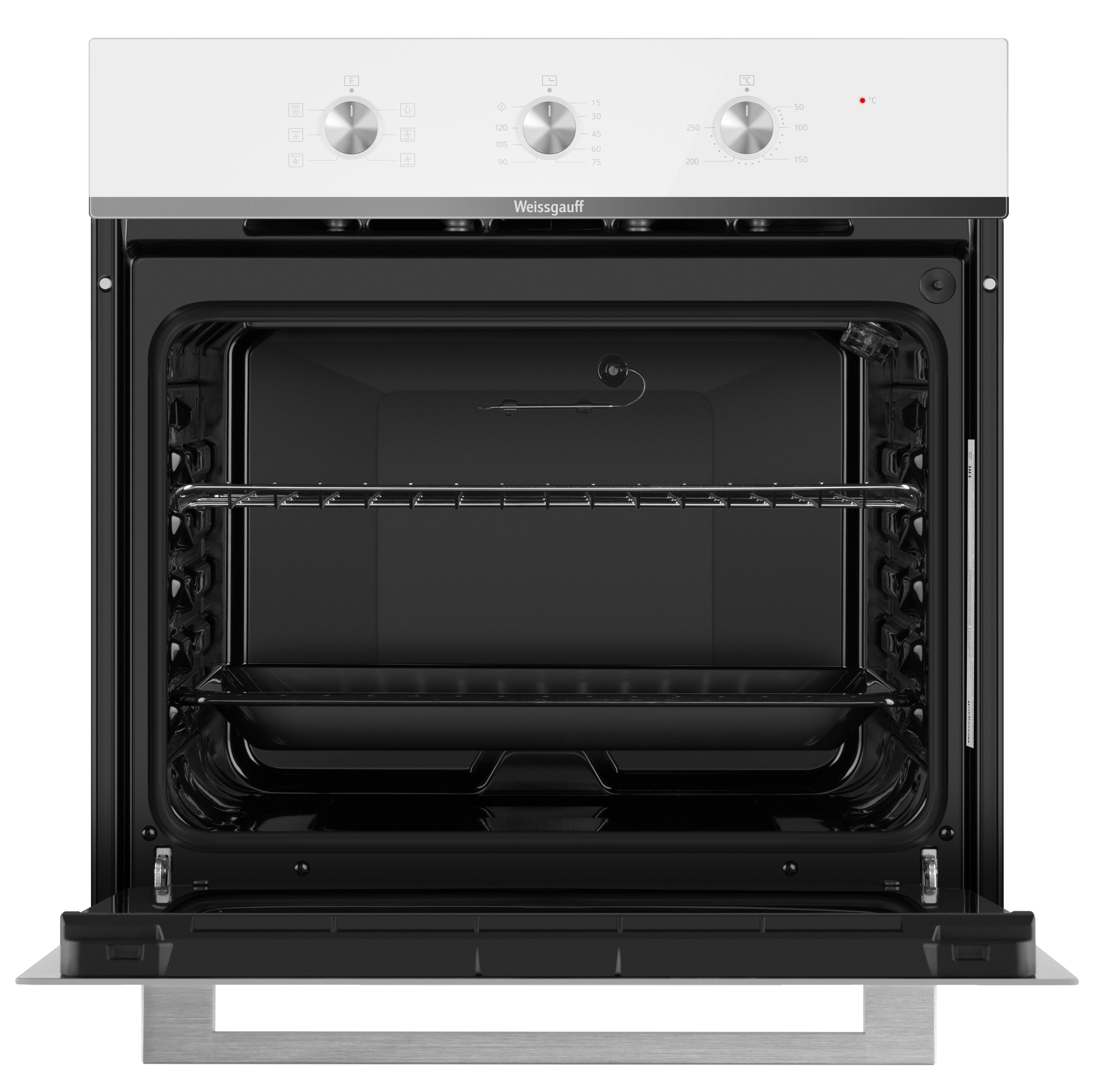 Изображение товара Встраиваемый духовой шкаф Weissgauff 262 Pmw 60x59.50x42.10 см цвет белый