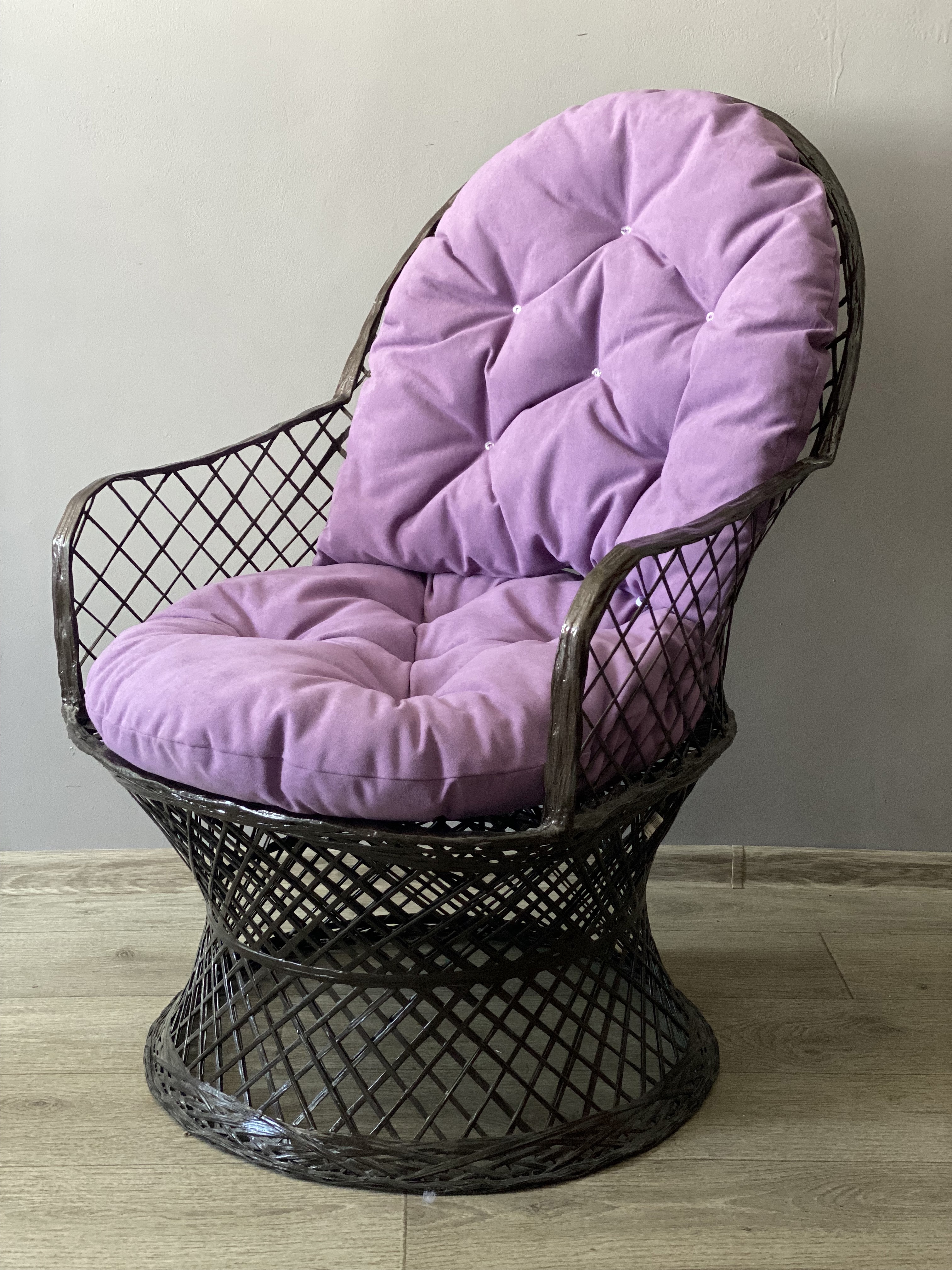 Изображение товара Кресло садовое Ajurio Гаванна КГ.02.12 75x75x94 см коричневый Изображение товара Кресло садовое Ajurio Гаванна КГ.02.12 75x75x94 см коричневый