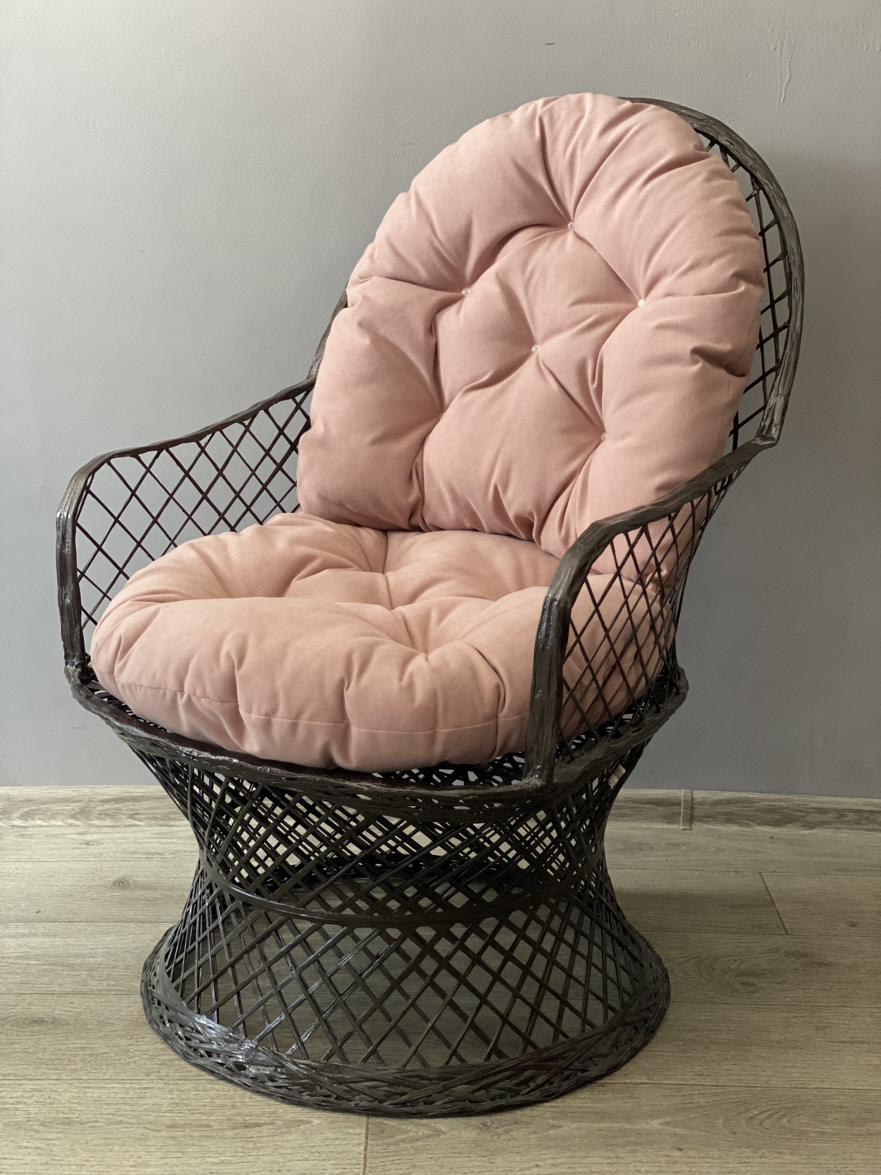 Изображение товара Кресло садовое Ajurio Гаванна КГ.02.13 75x75x94 см коричневый Изображение товара Кресло садовое Ajurio Гаванна КГ.02.13 75x75x94 см коричневый