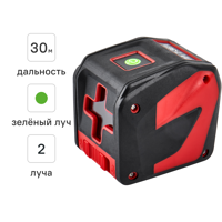 Изображение товара Нивелир лазерный Elitech ПЛ 7-ЗЕЛ с травым лучом штативом