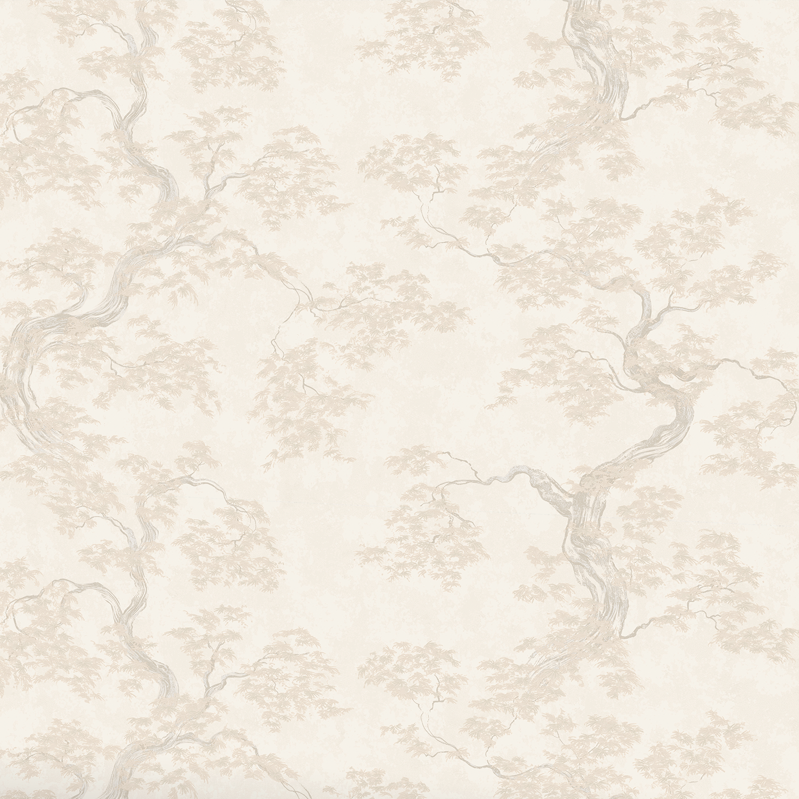 Изображение товара Обои флизелиновые Wallsecret Comfort Бонсай бежевые 1.06 м 9156-22