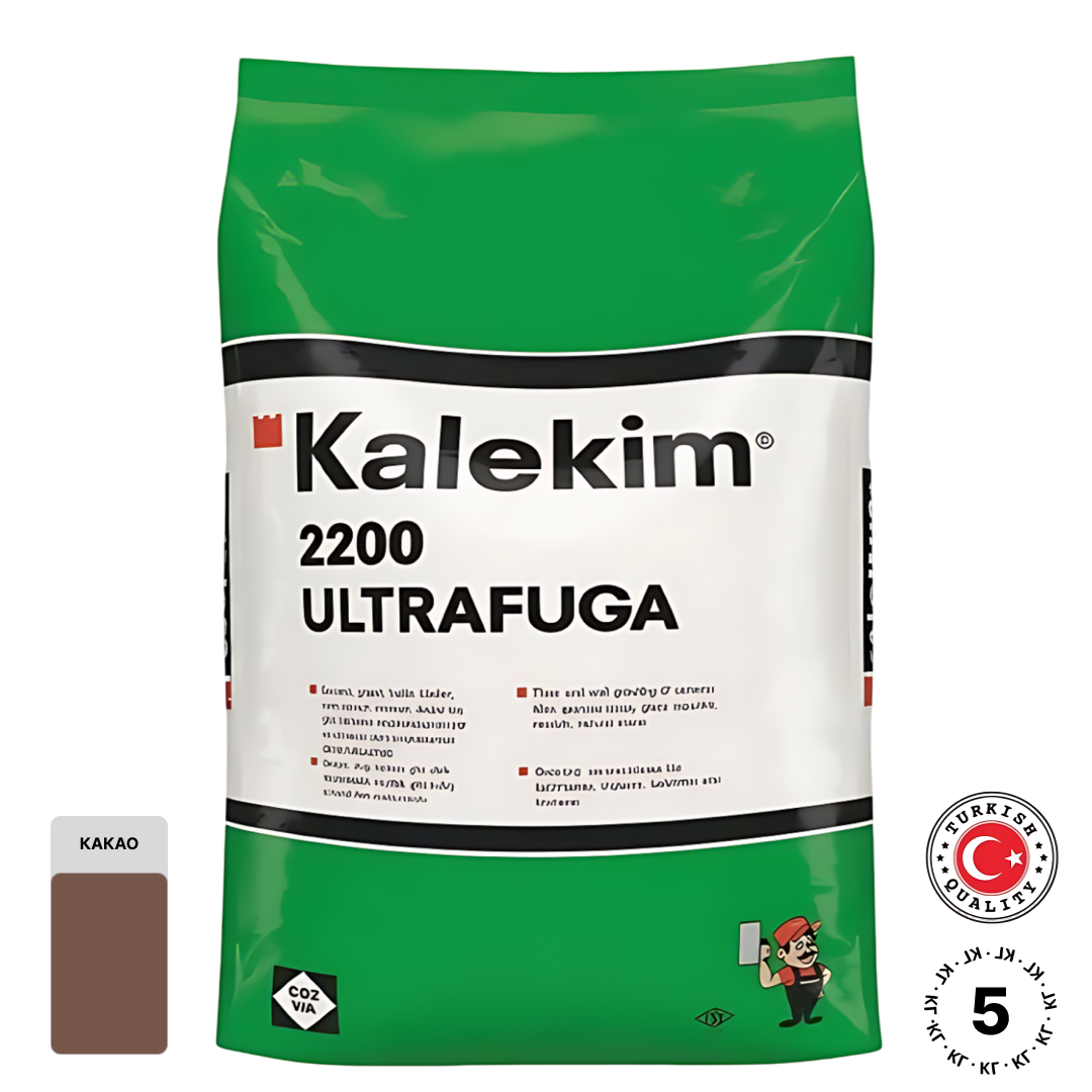 Изображение товара Затирка цементная Kalekim UltraFuga 5 кг Какао для межплиточных швов