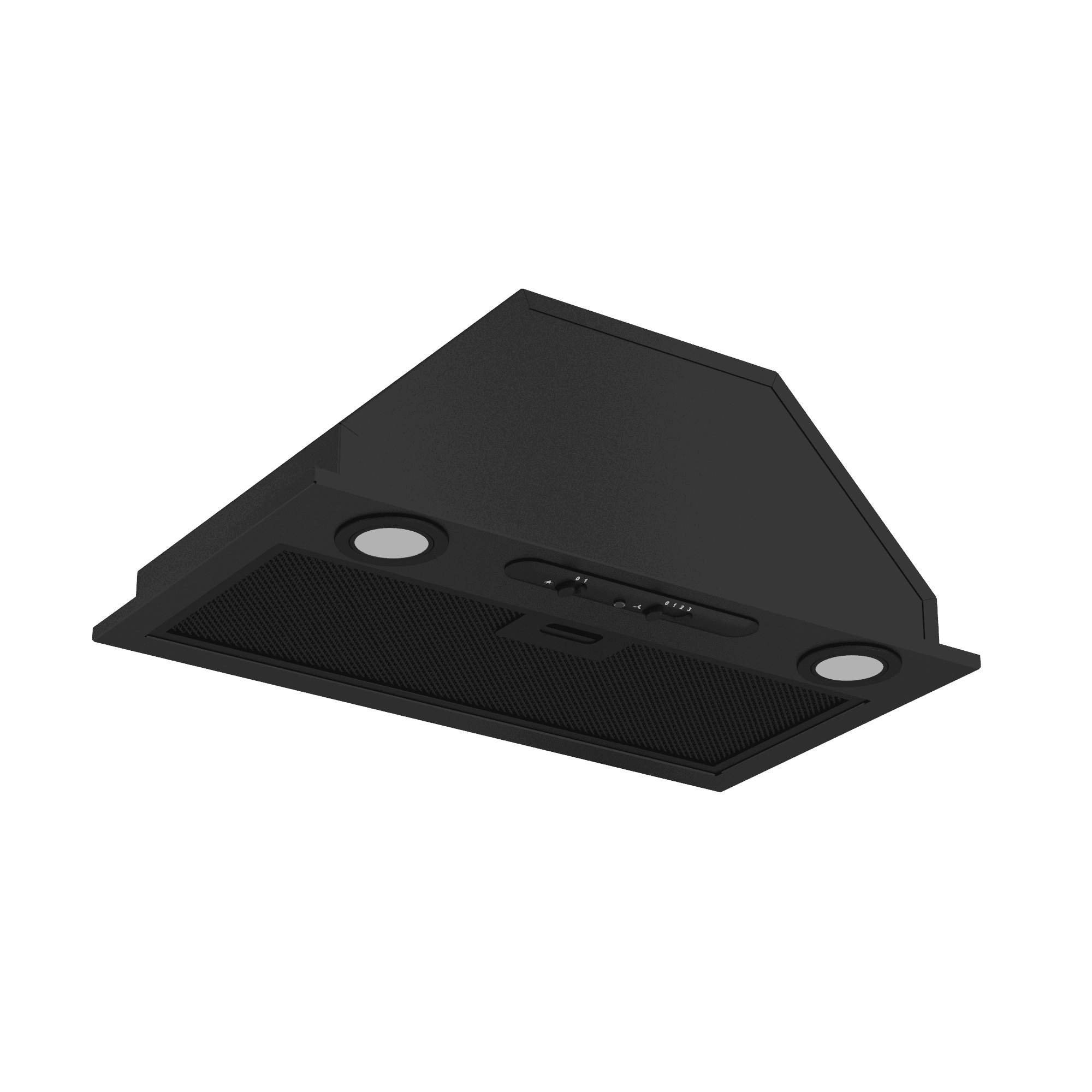 Изображение товара Встраиваемая вытяжка Faber prime bk A52 52 см цвет черный