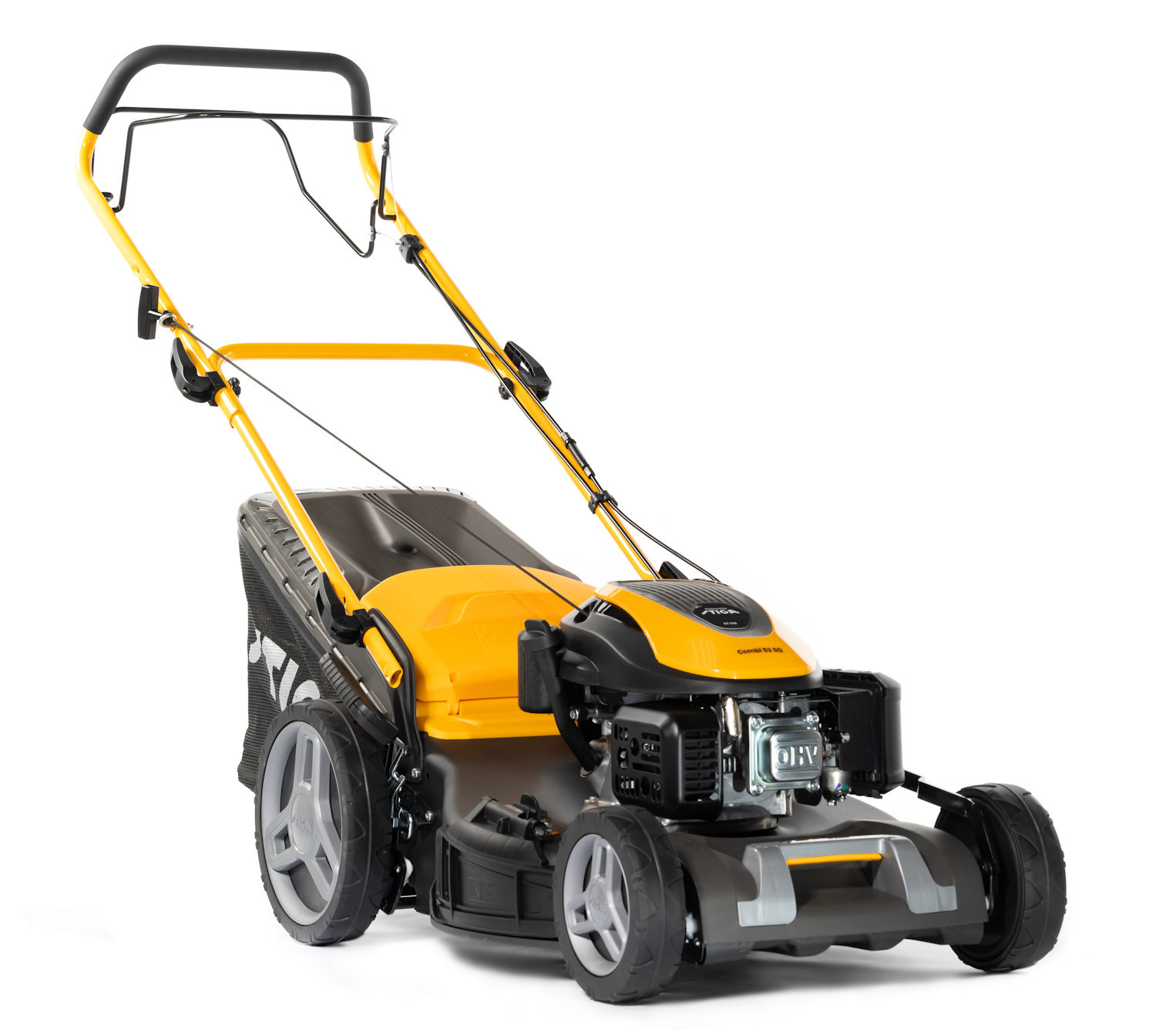 Изображение товара Газонокосилка бензиновая STIGA Combi 53 SQ 5.5 л.с., регулировка высоты, мульчирование