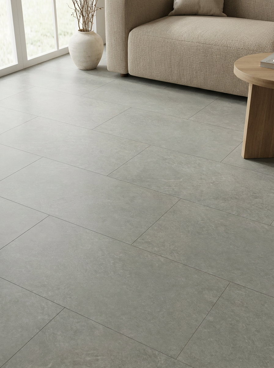 Изображение товара SPC плитка L`Quarzo Estetico Le2037 Gris 42 класс толщина 4 мм 1.8 м², цена за упаковку Изображение товара SPC плитка L`Quarzo Estetico Le2037 Gris 42 класс толщина 4 мм 1.8 м², цена за упаковку