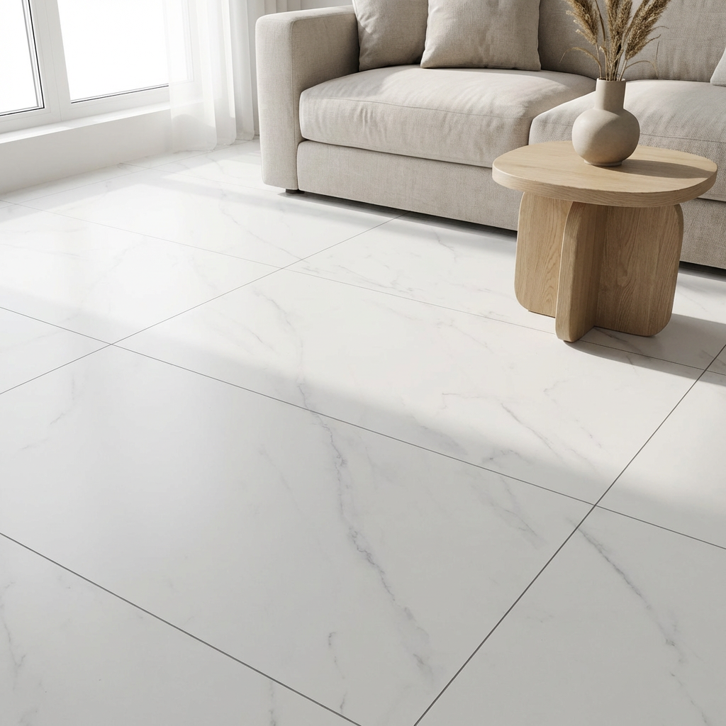 Изображение товара SPC плитка L`Quarzo Estetico Le2031 Snow 42 класс толщина 4 мм 1.8 м², цена за упаковку Изображение товара SPC плитка L`Quarzo Estetico Le2031 Snow 42 класс толщина 4 мм 1.8 м², цена за упаковку