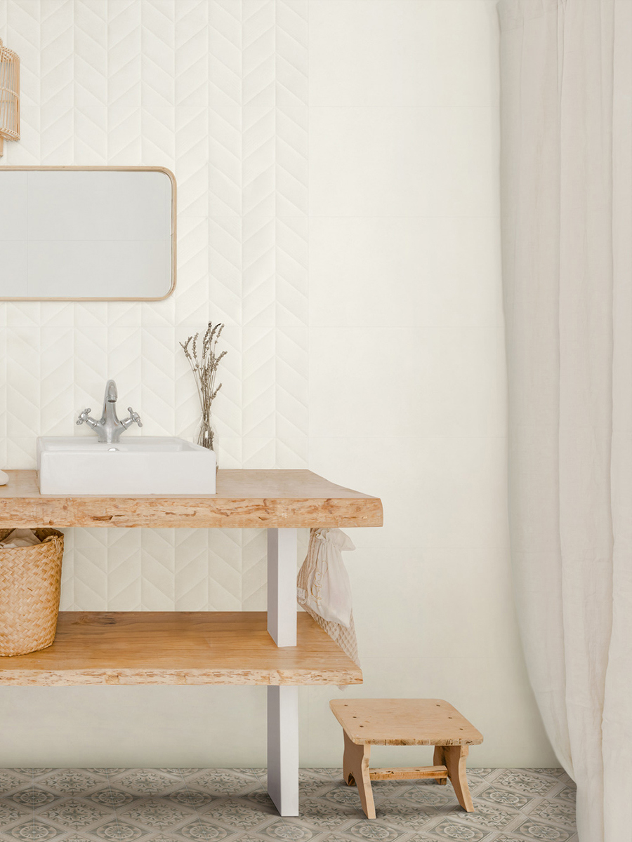 Изображение товара Настенная плитка Marazzi MP81 30x90 см цвет белый Изображение товара Настенная плитка Marazzi MP81 30x90 см цвет белый