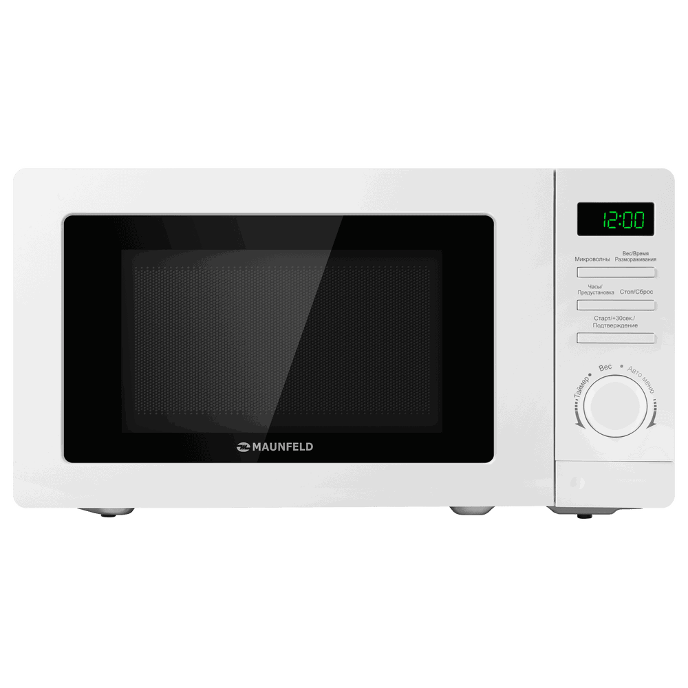 Изображение товара Отдельностоящая микроволновая печь Maunfeld MFSMO720EW03 20 л 43.8x24.2x31.5 см цвет белый Изображение товара Отдельностоящая микроволновая печь Maunfeld MFSMO720EW03 20 л 43.8x24.2x31.5 см цвет белый