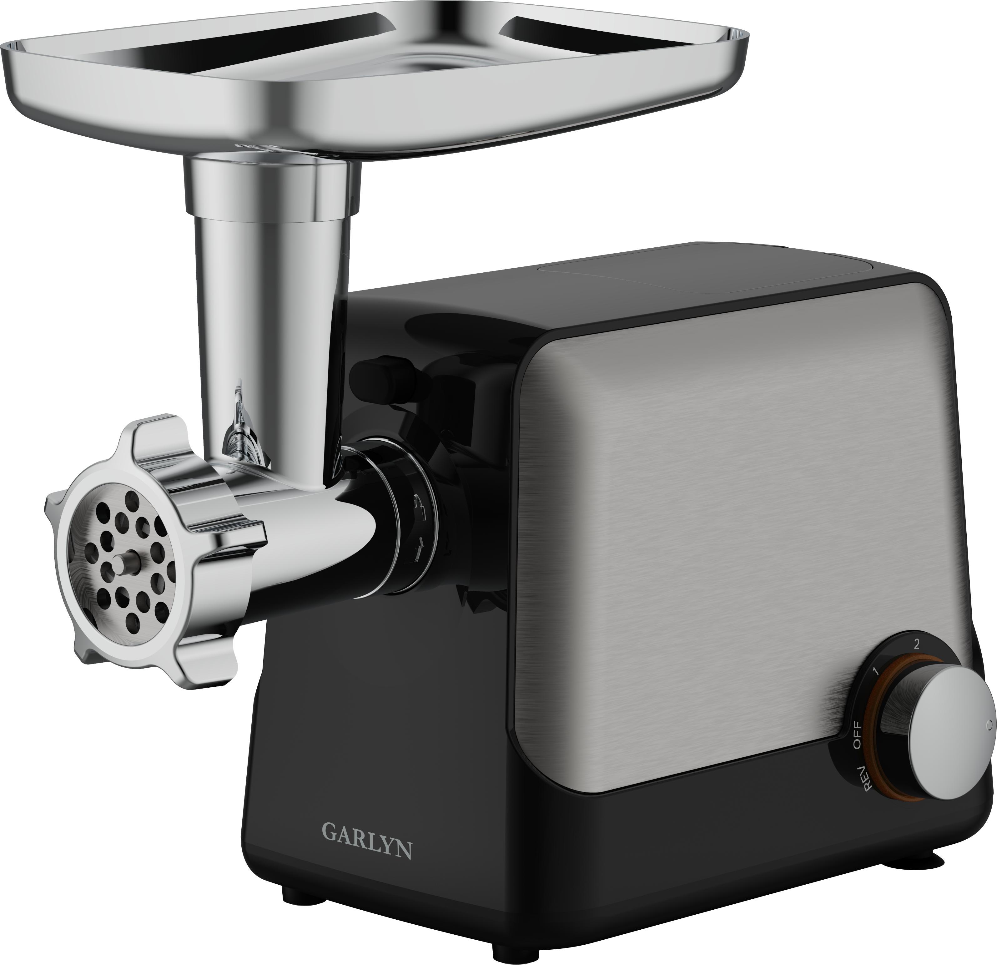 Изображение товара Электрическая мясорубка Garlyn Mg-1500 500 Вт цвет черный