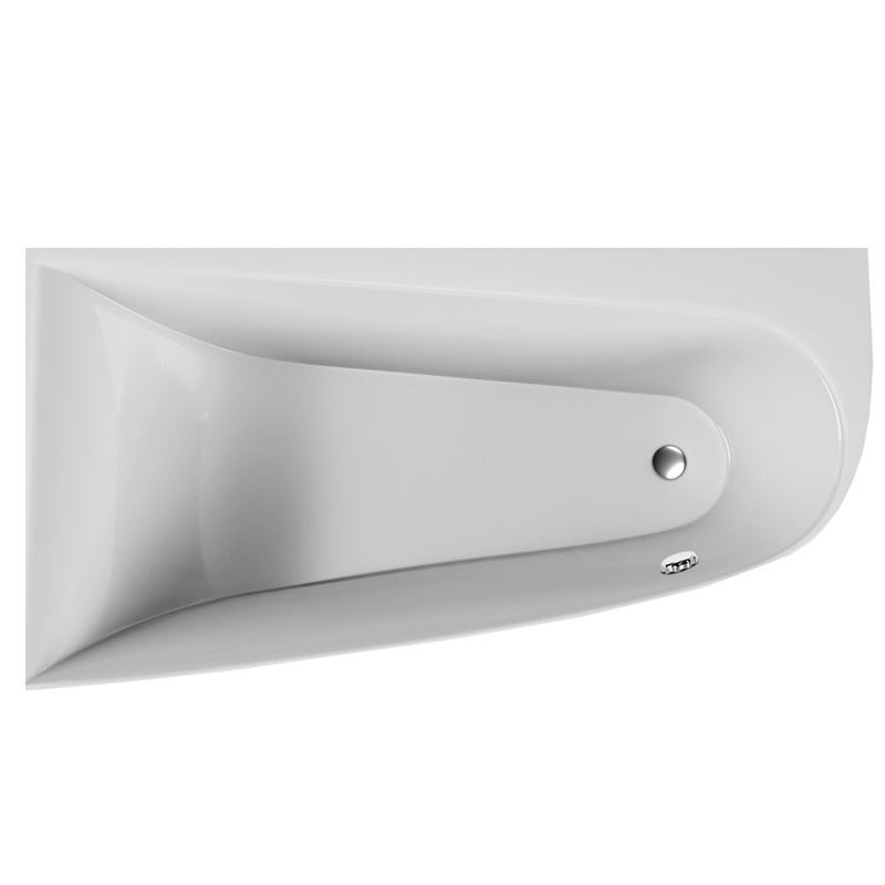 Изображение товара Ванна Vayer Boomerang 160x90 L акриловая асимметричная цвет белый