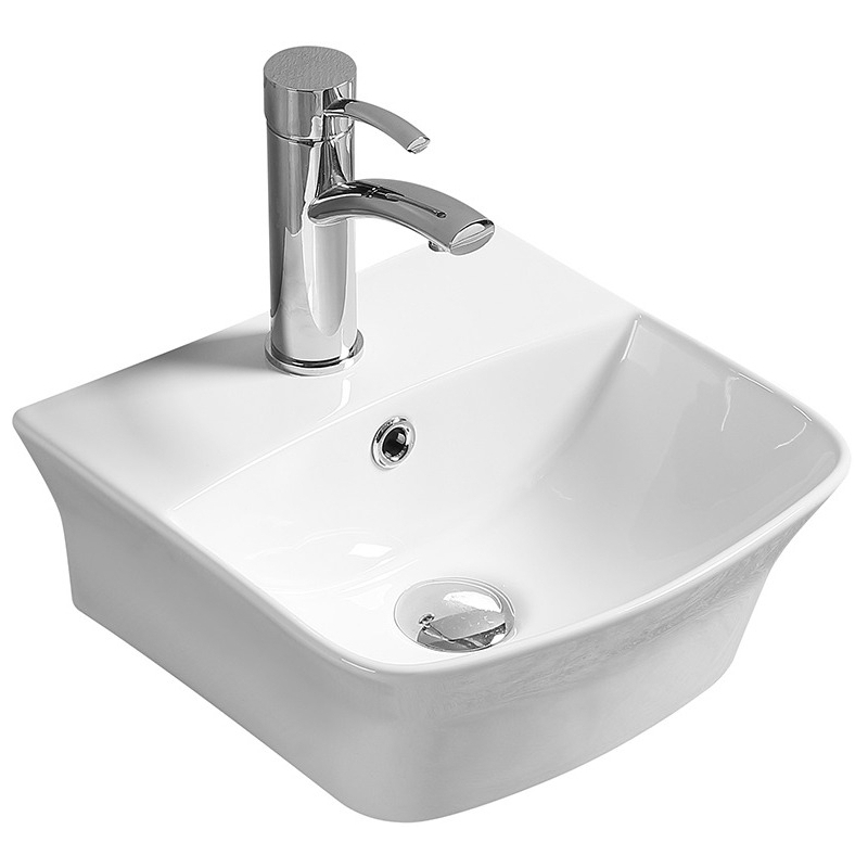 Изображение товара Раковина подвесная Santiline SL-2006 45см цвет белый