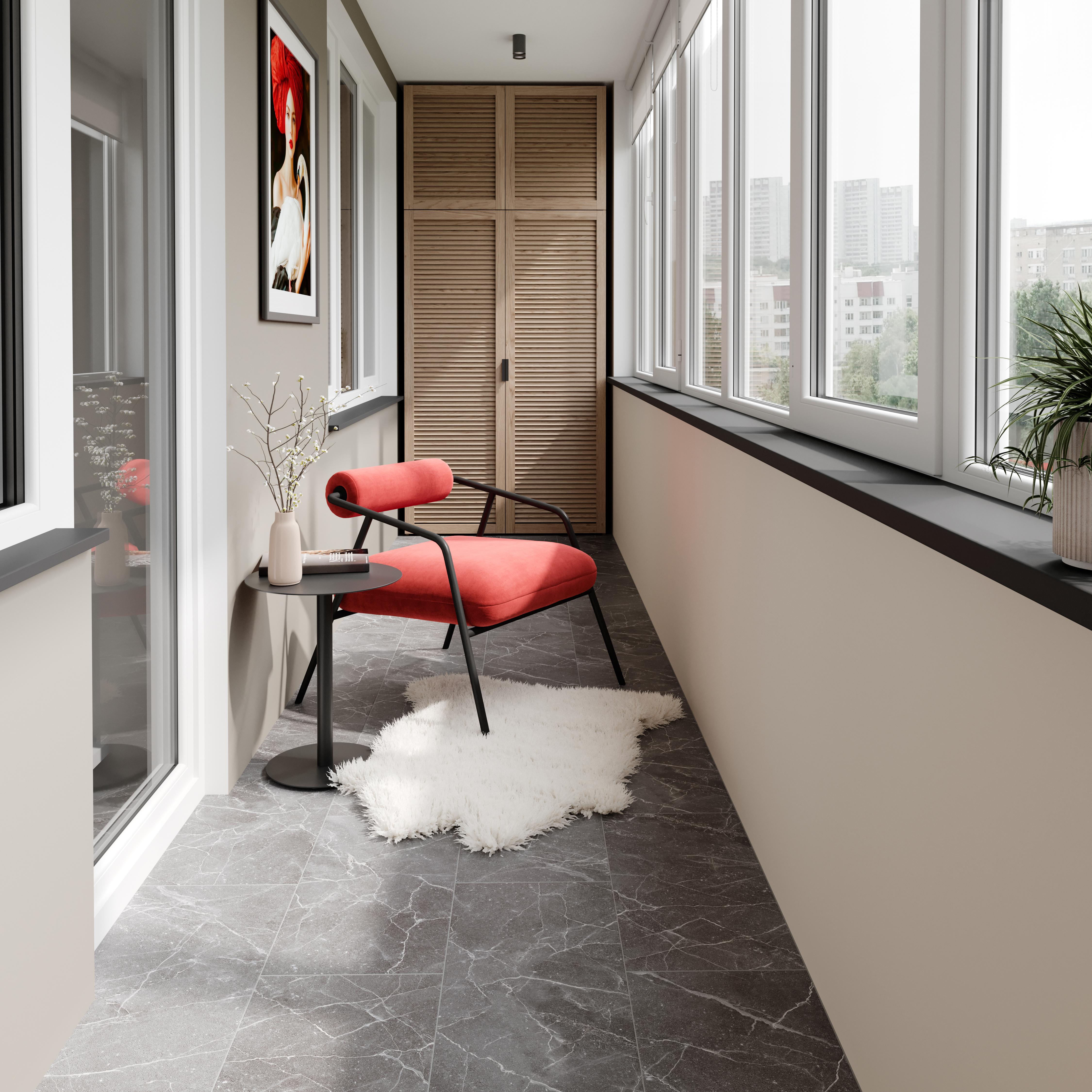 Изображение товара Керамогранит LB CERAMICS Эпоха 30x60 Темно-серый