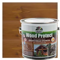 Изображение товара Пропитка для дерева Dufa Wood Protect цвет орех 2.5 л
