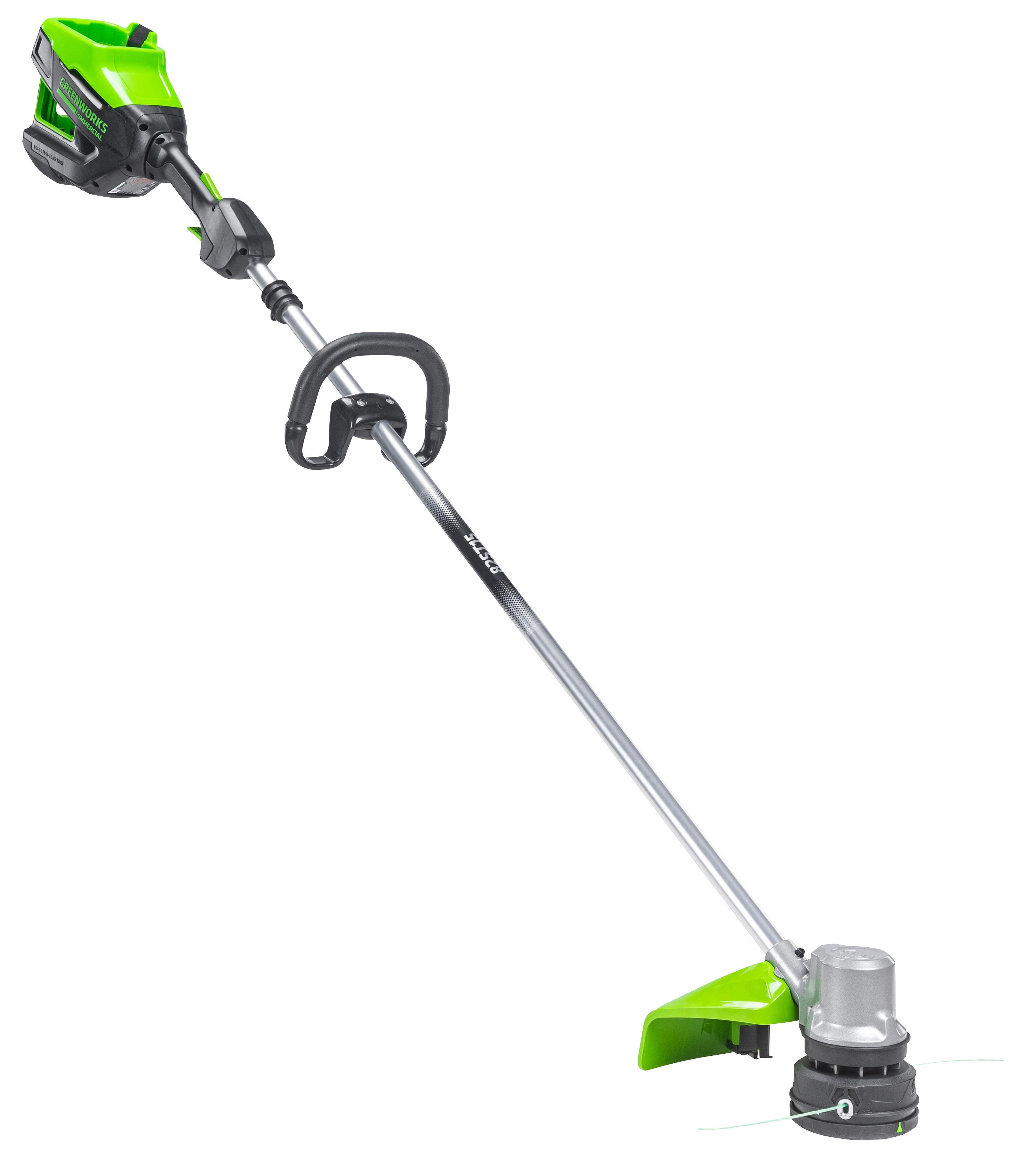 Изображение товара Аккумуляторный триммер Greenworks GD82LT 60 В для точной обработки газона Изображение товара Аккумуляторный триммер Greenworks GD82LT 60 В для точной обработки газона