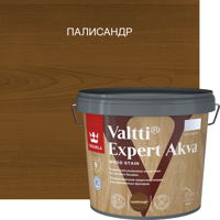Изображение товара Защитно-декоративный антисептик Tikkurila Valtti Expert Akva Палисандр (матовый, 2.7л)