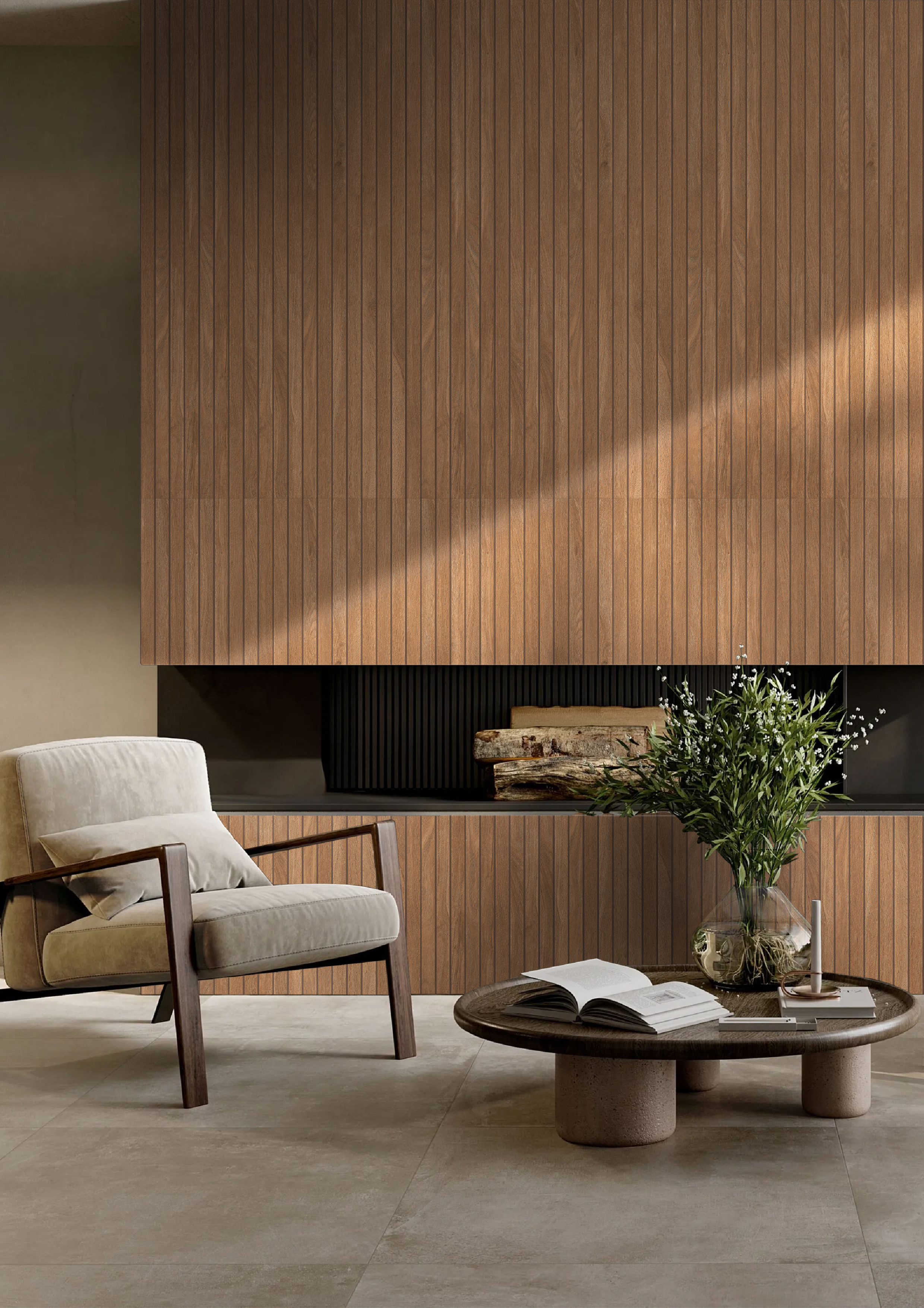 Изображение товара Керамогранит KERALD Spera Brown 60x120 мм Ректифицированный/Дерево