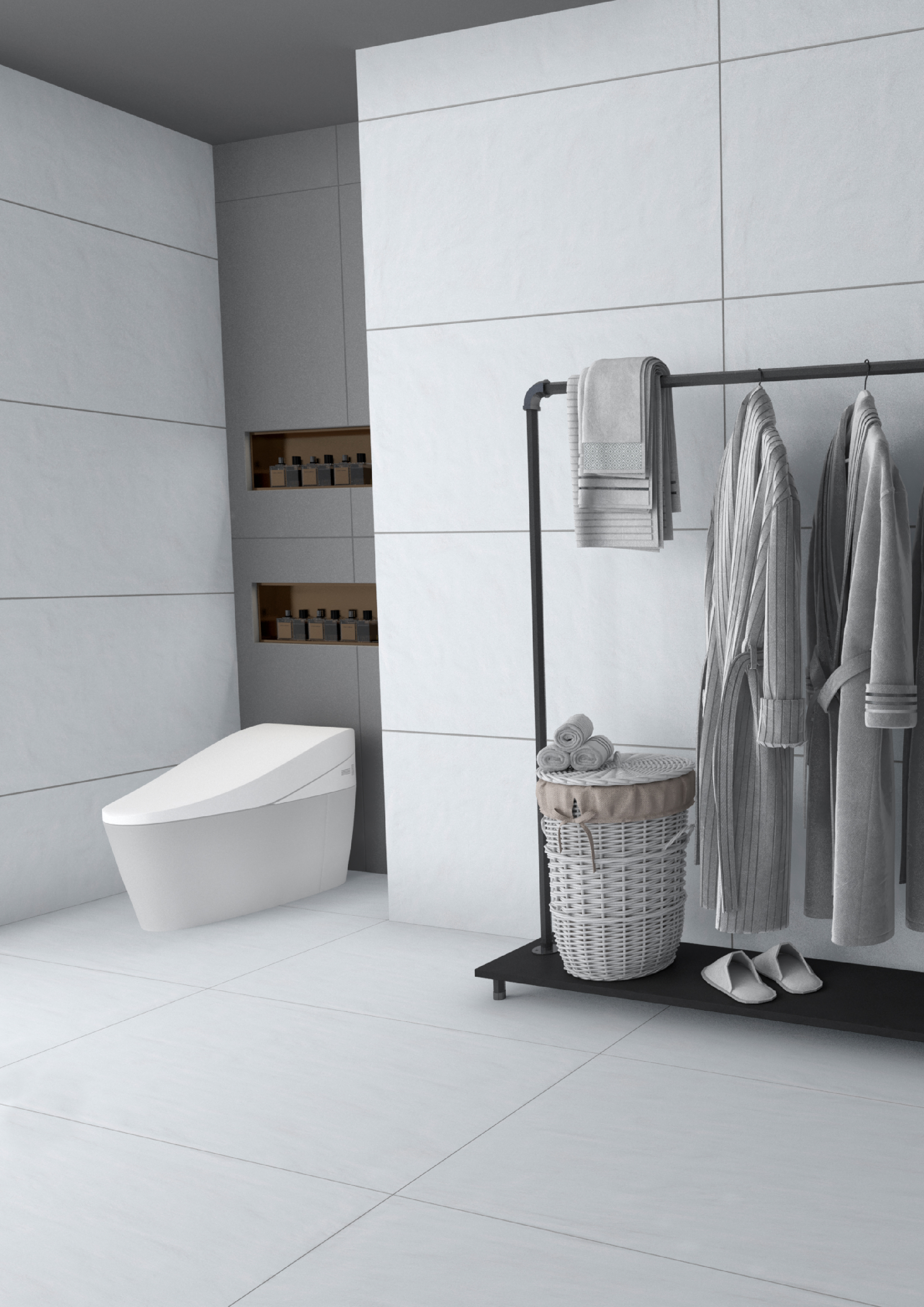 Изображение товара Керамогранит Kerald Sprinkle White matt 60x120см 1.44 м² цвет белый Изображение товара Керамогранит Kerald Sprinkle White matt 60x120см 1.44 м² цвет белый