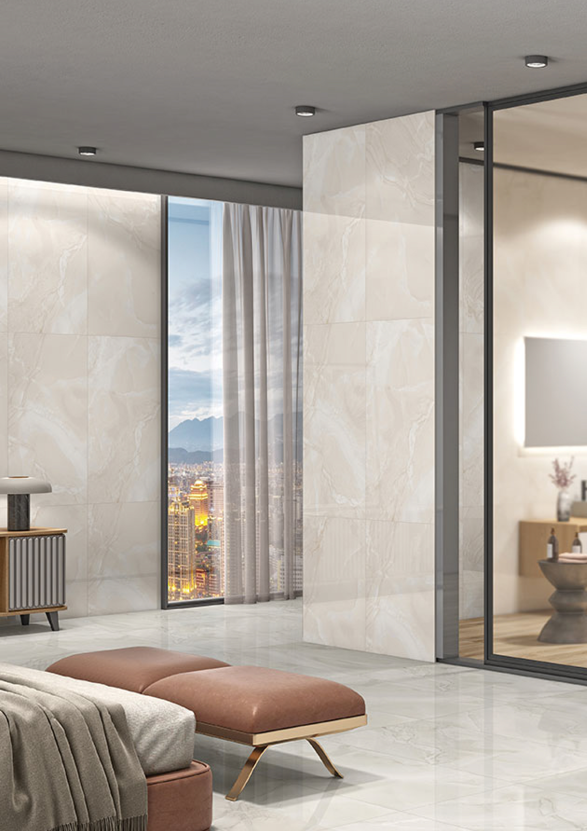 Изображение товара Керамогранит Kerald Calix Onyx 60x120 см цвет тепло-бежевый Изображение товара Керамогранит Kerald Calix Onyx 60x120 см цвет тепло-бежевый