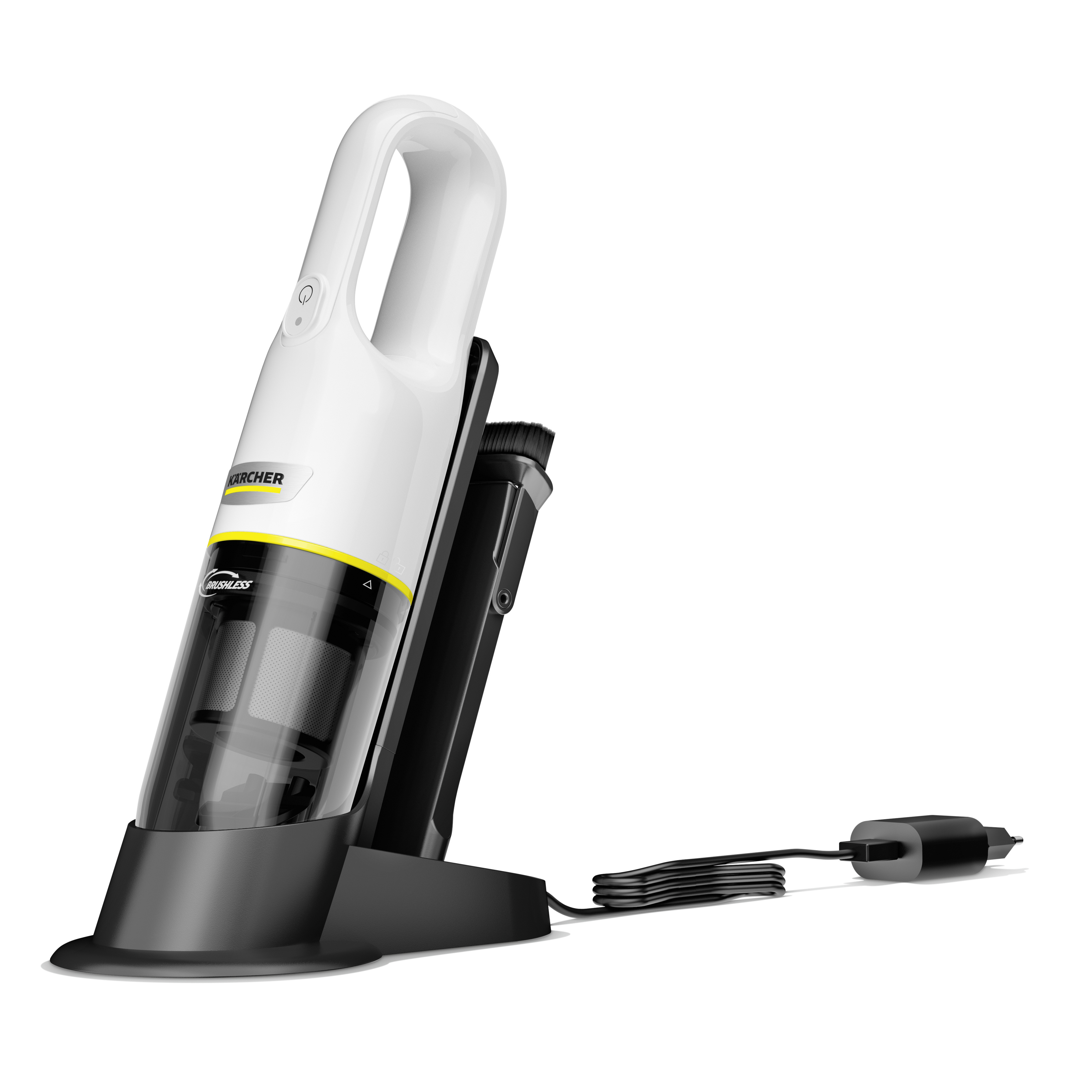 Изображение товара Пылесос портативный Karcher CVH 3 Plus цвет белый Изображение товара Пылесос портативный Karcher CVH 3 Plus цвет белый