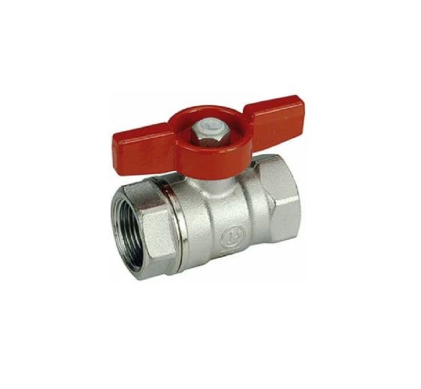 Изображение товара Кран шаровой прямой Giacomini DN15 PN42 1/2" вр латунь ручка бабочка GIA R251X003