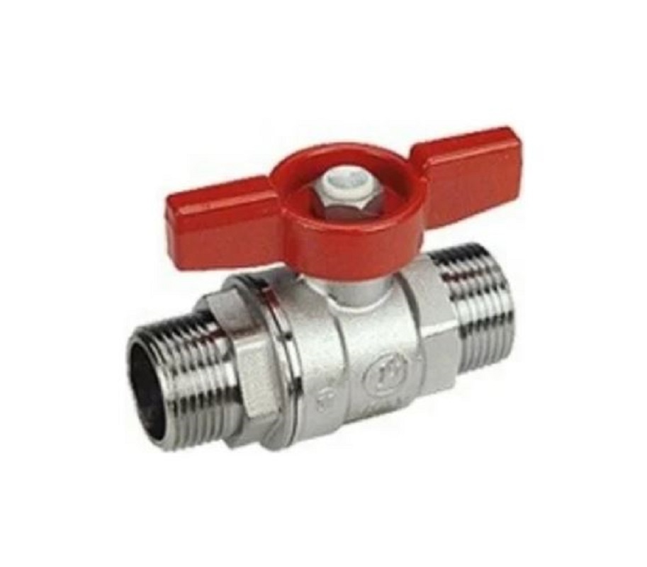 Изображение товара Кран шаровой прямой Giacomini DN15 PN42 1/2" нр латунь ручка бабочка GIA R253X003 Изображение товара Кран шаровой прямой Giacomini DN15 PN42 1/2" нр латунь ручка бабочка GIA R253X003