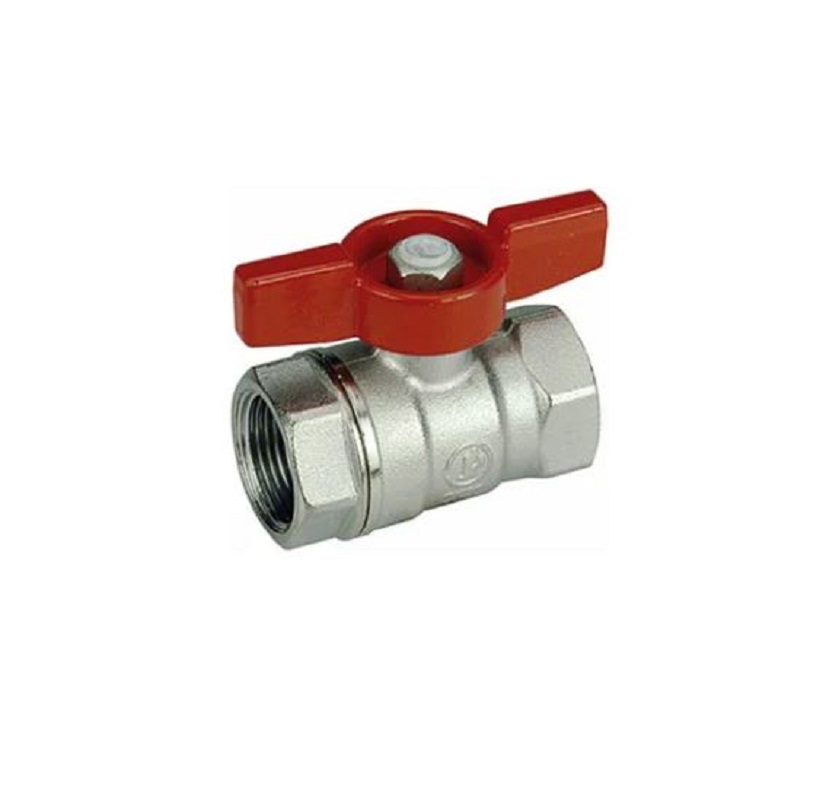 Изображение товара Кран шаровой прямой Giacomini DN20 PN42 3/4" вр латунь ручка бабочка GIA R251X004