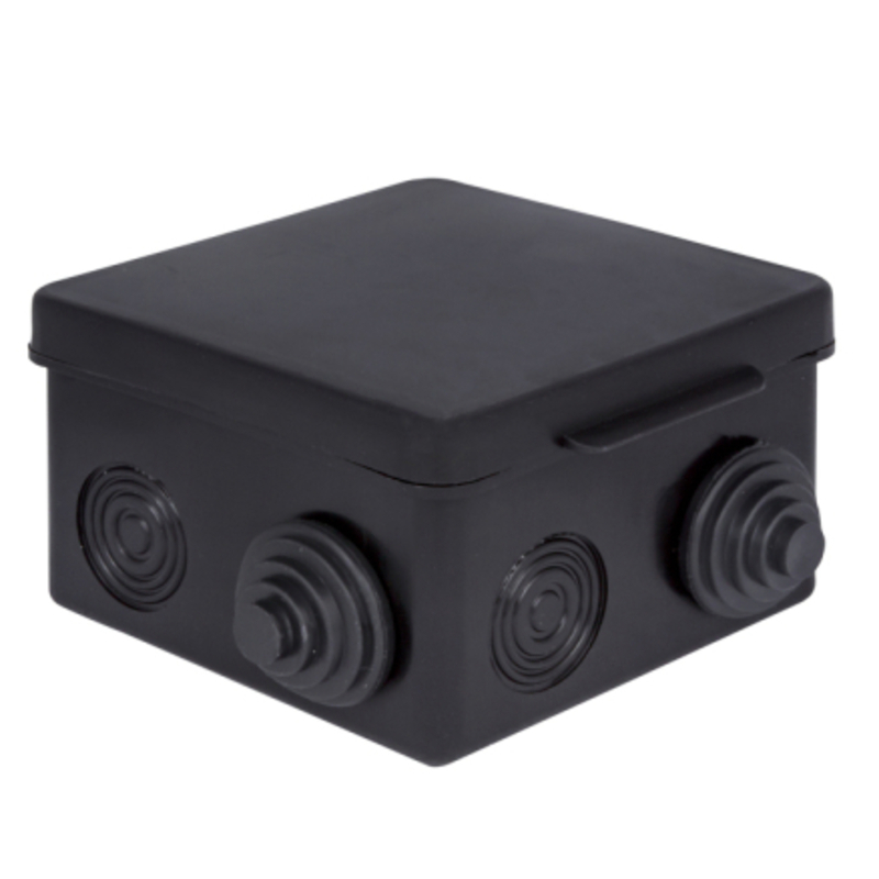 Изображение товара Распределительная коробка Ekf 80x50x80 мм IP54 цвет черный