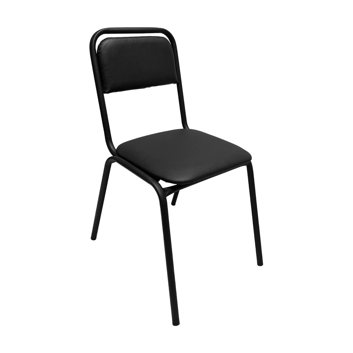Изображение товара Стул Comfur 533055 43x80.5x61 см искусственная кожа цвет обивки: черный Изображение товара Стул Comfur 533055 43x80.5x61 см искусственная кожа цвет обивки: черный