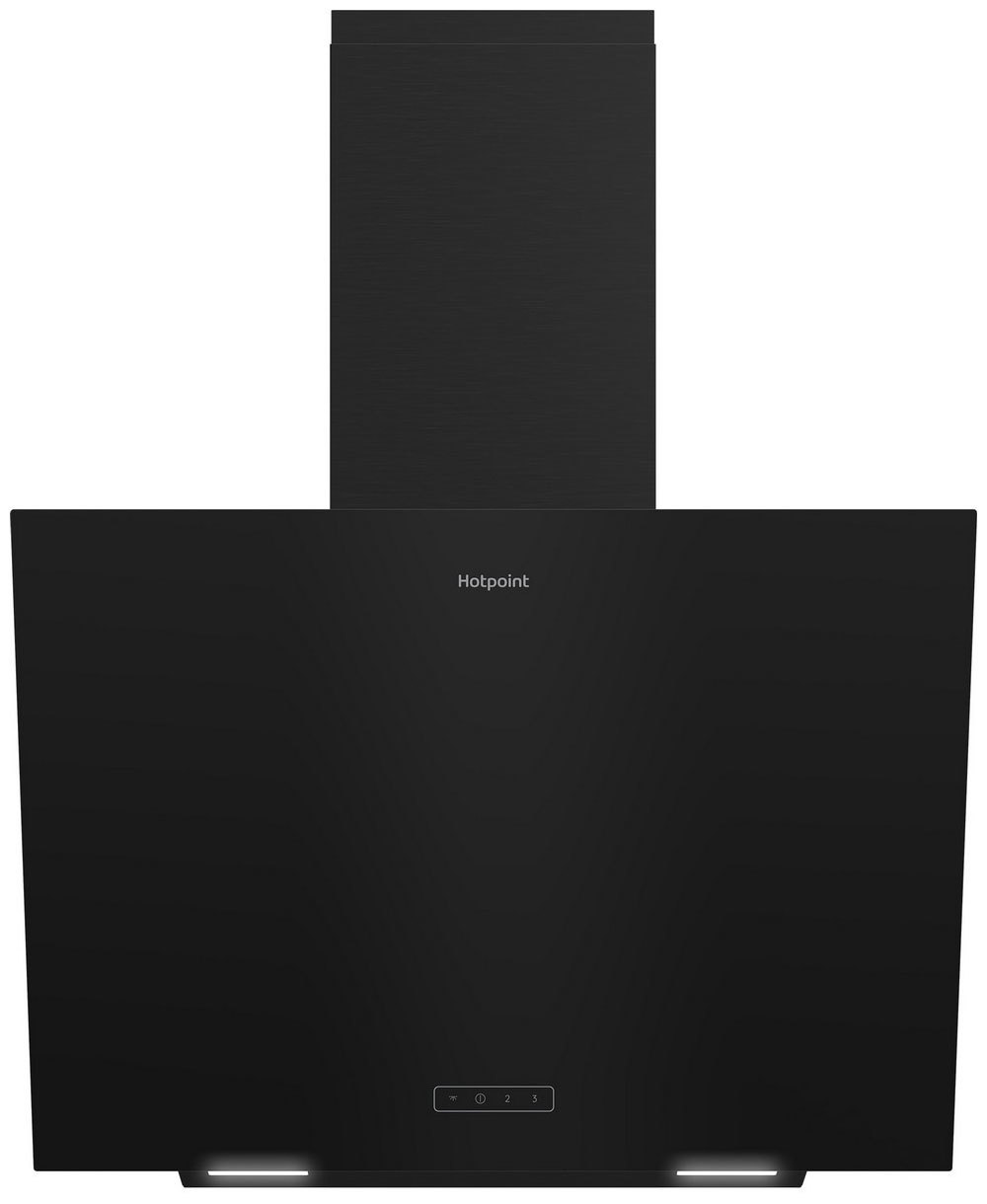 Изображение товара Вытяжка Hotpoint HPHV 62FLT BL 59.5 см цвет черный Изображение товара Вытяжка Hotpoint HPHV 62FLT BL 59.5 см цвет черный