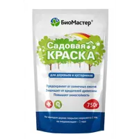 Изображение товара Краска садовая для защиты деревьев 0.75 кг БиоМастер акриловая воднодисперсионная