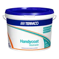 Изображение товара Шпатлёвка финишная влагостойкая Terraco Handycoat Washable 15 кг Изображение товара Шпатлёвка финишная влагостойкая Terraco Handycoat Washable 15 кг