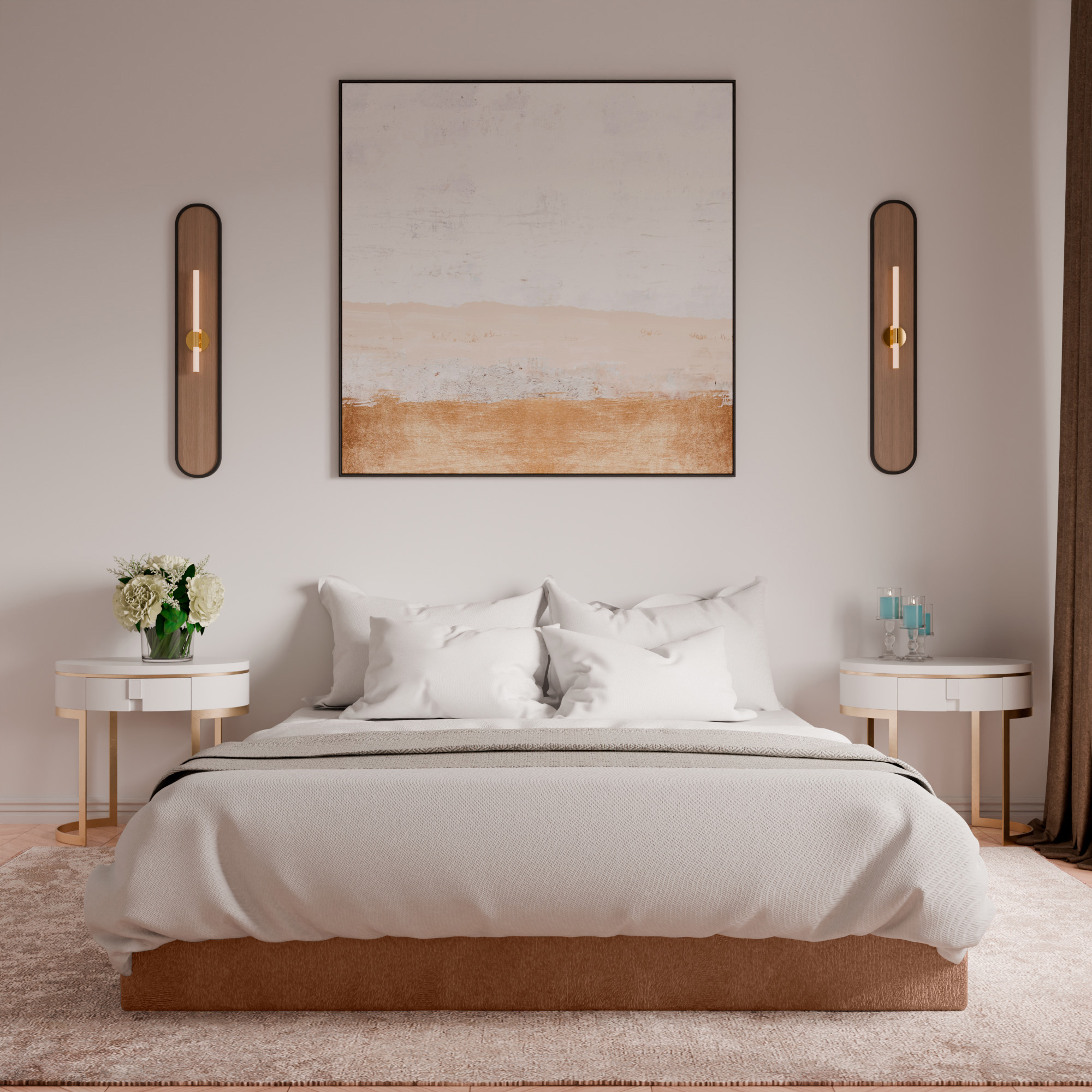 Изображение товара Кровать Inroom Box 180x200 см подъемный механизм цвет бежевый Изображение товара Кровать Inroom Box 180x200 см подъемный механизм цвет бежевый