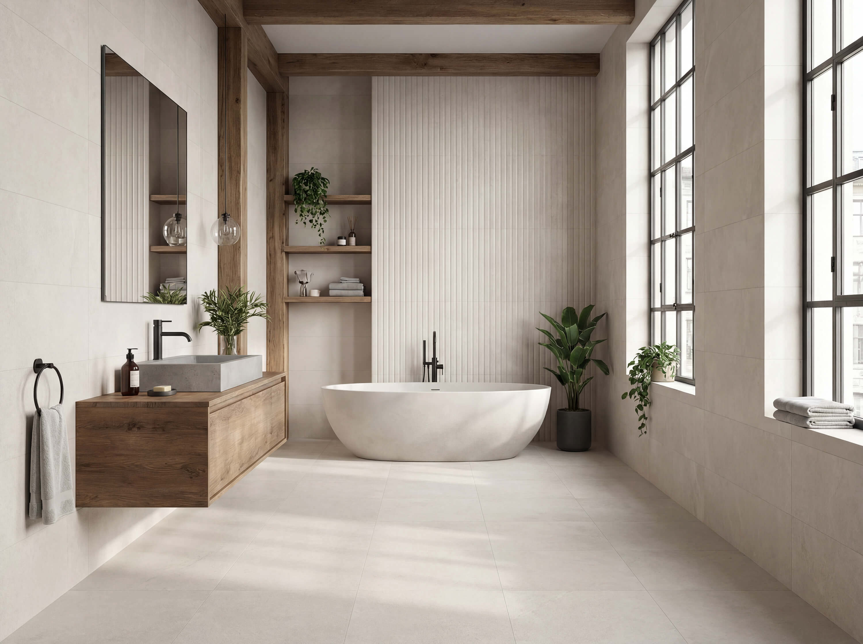 Изображение товара Керамогранит Basconi Home Stone Ivory BHC-6004 60x120 см цвет белый