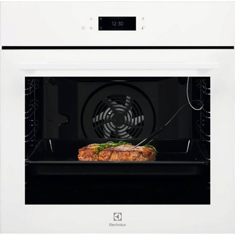 Изображение товара Встраиваемый духовой шкаф Electrolux 59.6x59.4x56.9 см цвет белый Изображение товара Встраиваемый духовой шкаф Electrolux 59.6x59.4x56.9 см цвет белый