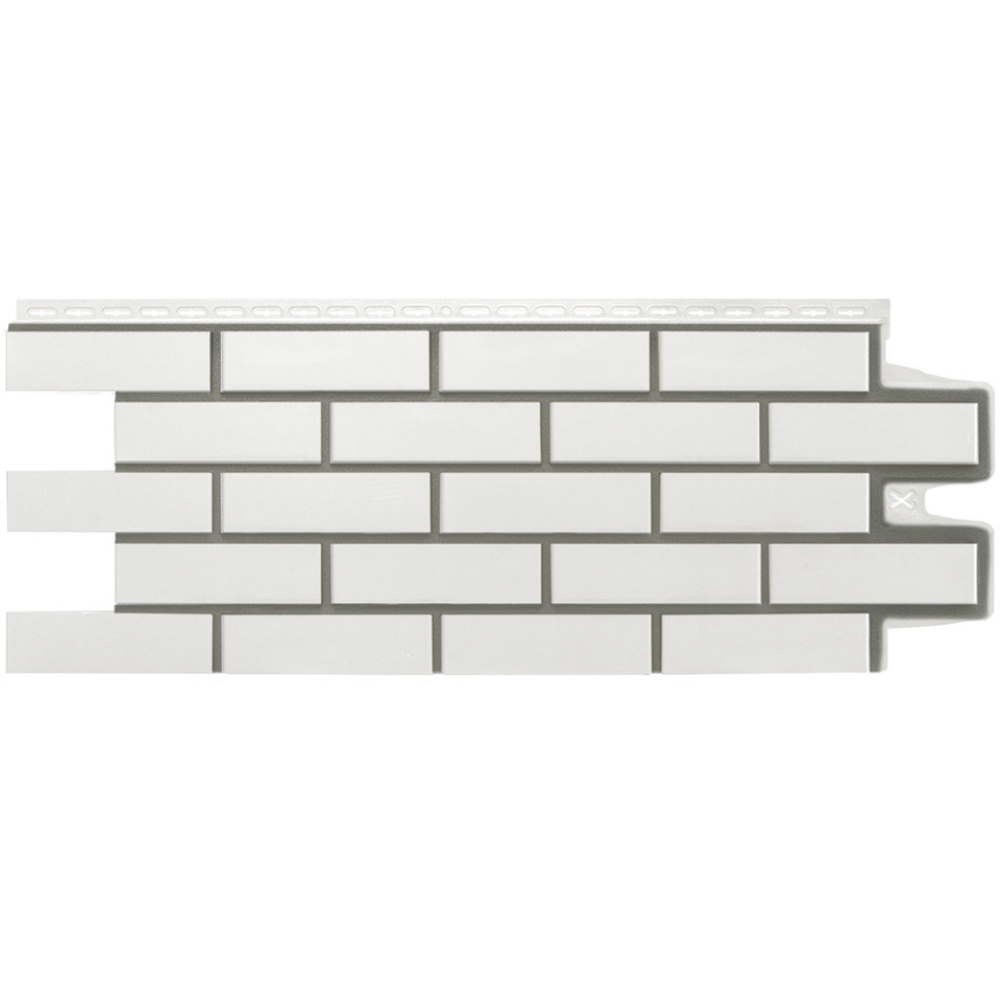 Изображение товара Фасадная панель Grand Line Клинкерный кирпич Design 1110x390x20мм молочный со швом RAL 7006 3.77м² 10шт Изображение товара Фасадная панель Grand Line Клинкерный кирпич Design 1110x390x20мм молочный со швом RAL 7006 3.77м² 10шт