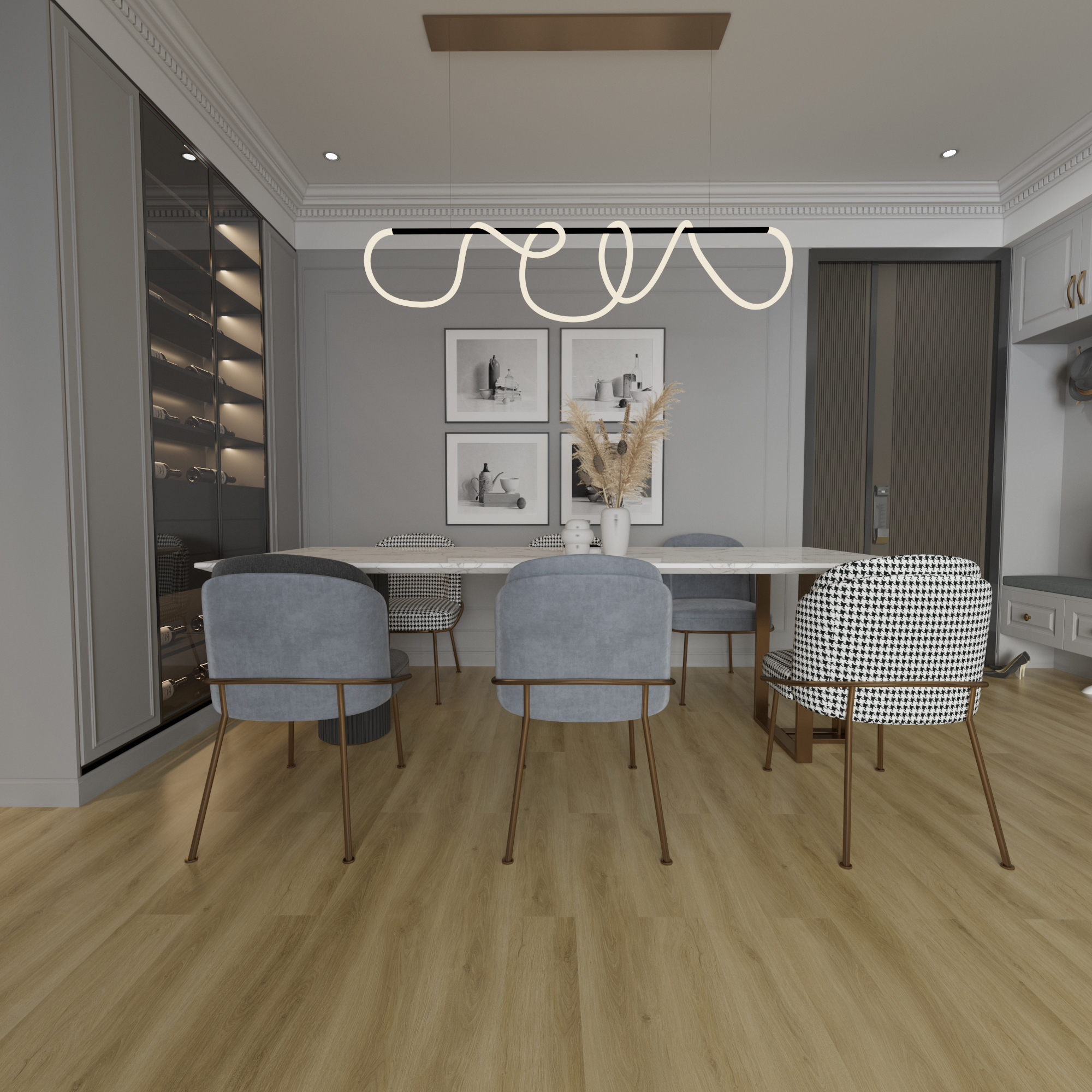Изображение товара LVT Плитка Atrium Дуб Сария класс 42 толщина 2.1 мм 4.716 м²