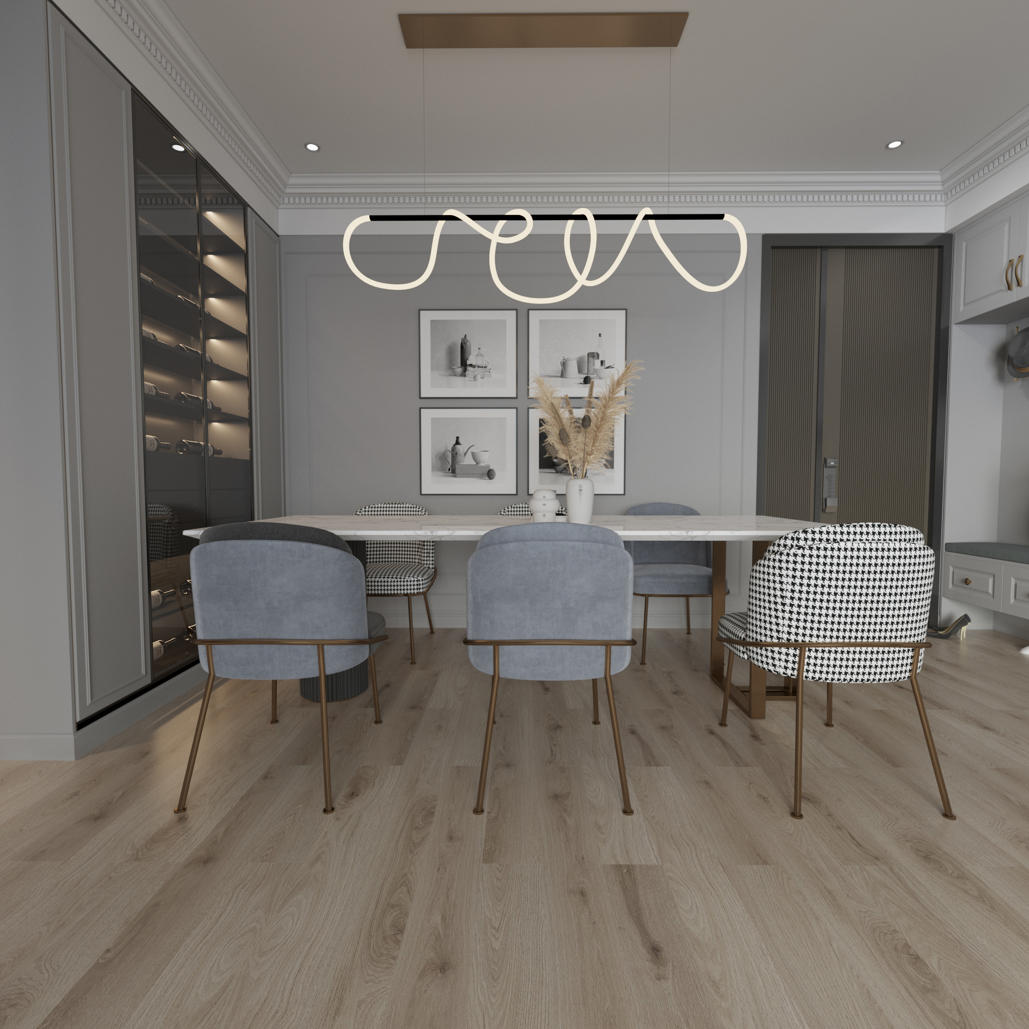 Изображение товара LVT Плитка Atrium Дуб Тюрен класс 42 толщина 2.1 мм 4.716 м²