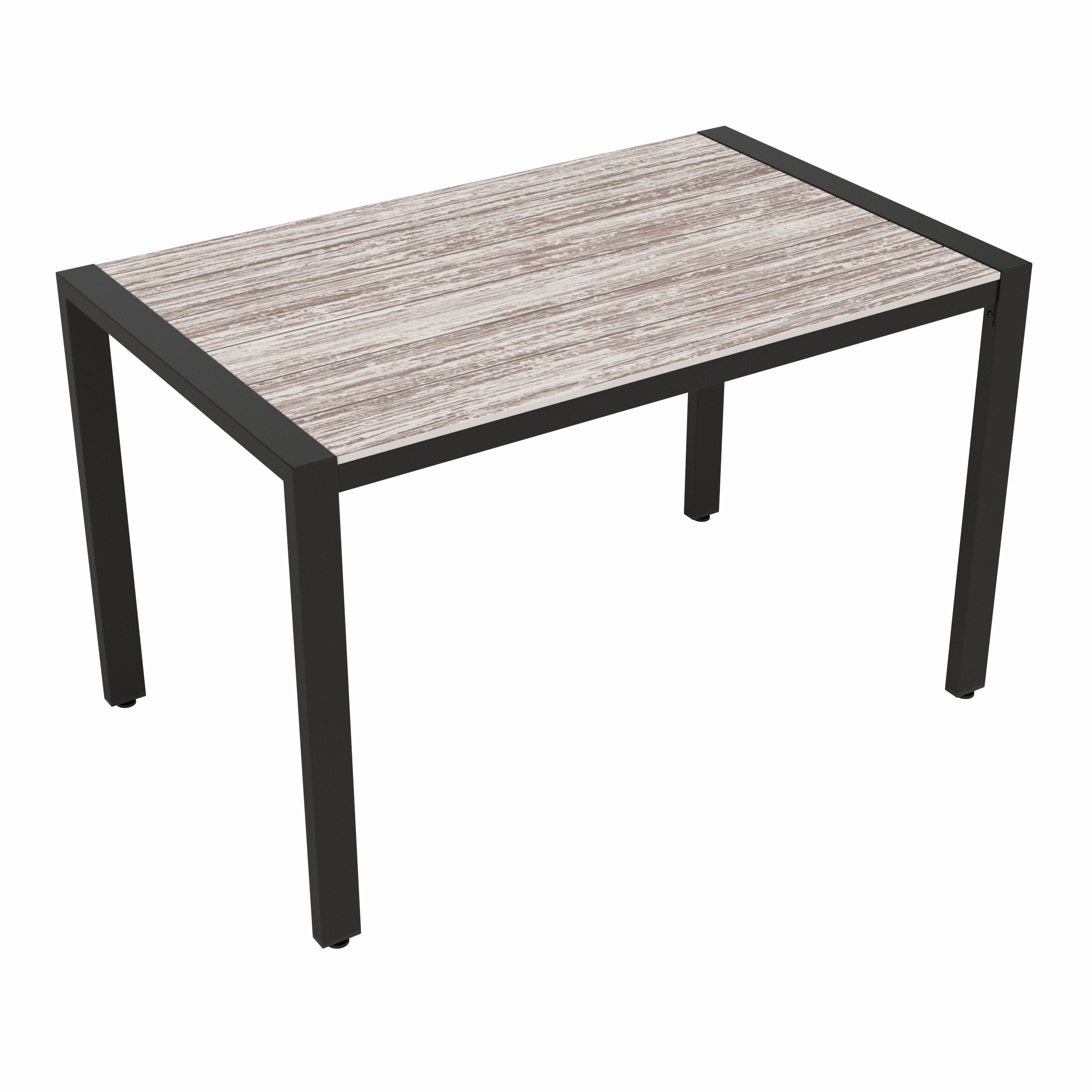 Изображение товара Стол садовый Alsav Патио 21СУ.6.1200 120 см x 73.9 см x 74 см белая патина/черный