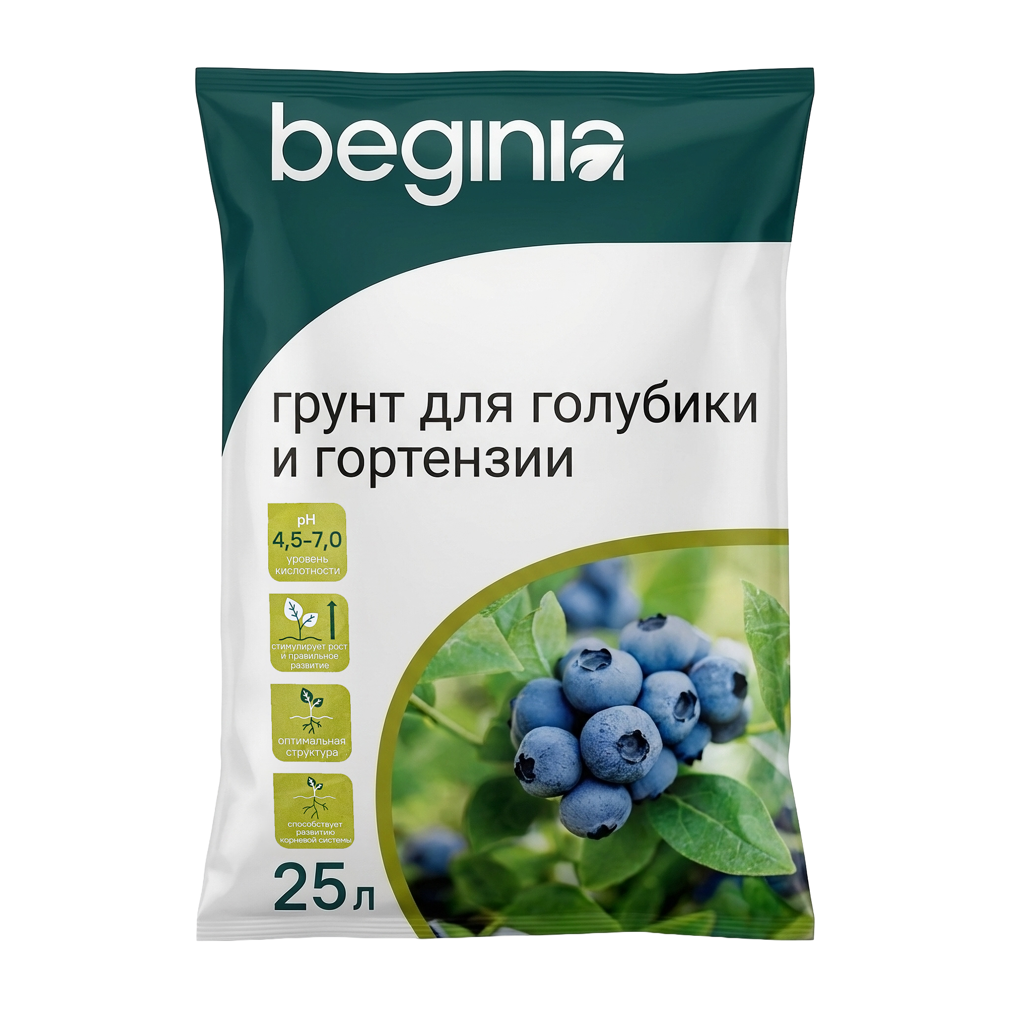 Изображение товара Грунт BEGINIA для гортензий 25 л Изображение товара Грунт BEGINIA для гортензий 25 л