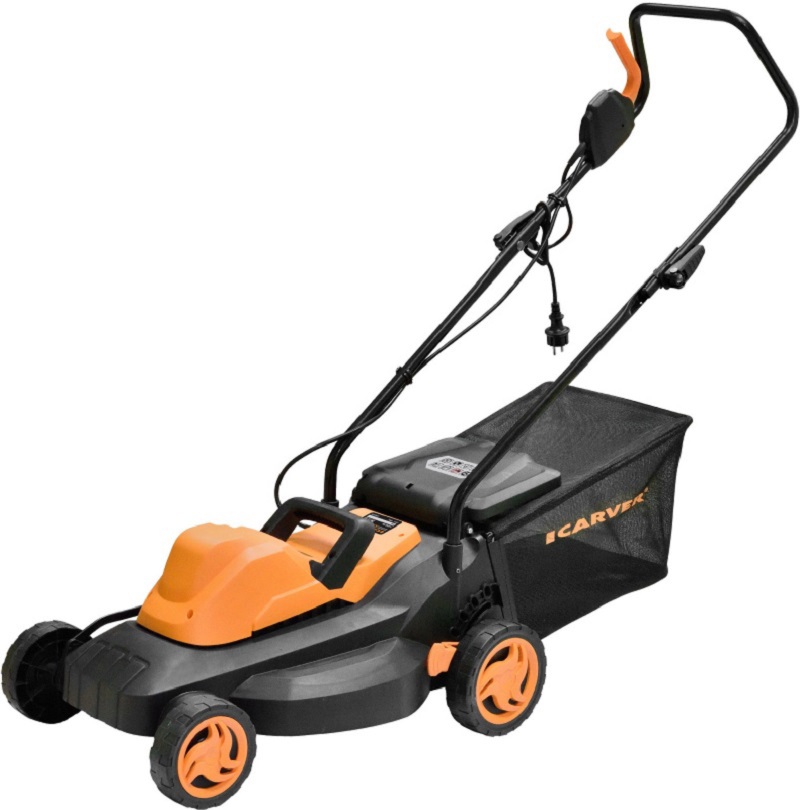 Изображение товара Электрическая газонокосилка Carver LME-370A 1400 Вт, 37 см, 2 года гарантии Изображение товара Электрическая газонокосилка Carver LME-370A 1400 Вт, 37 см, 2 года гарантии