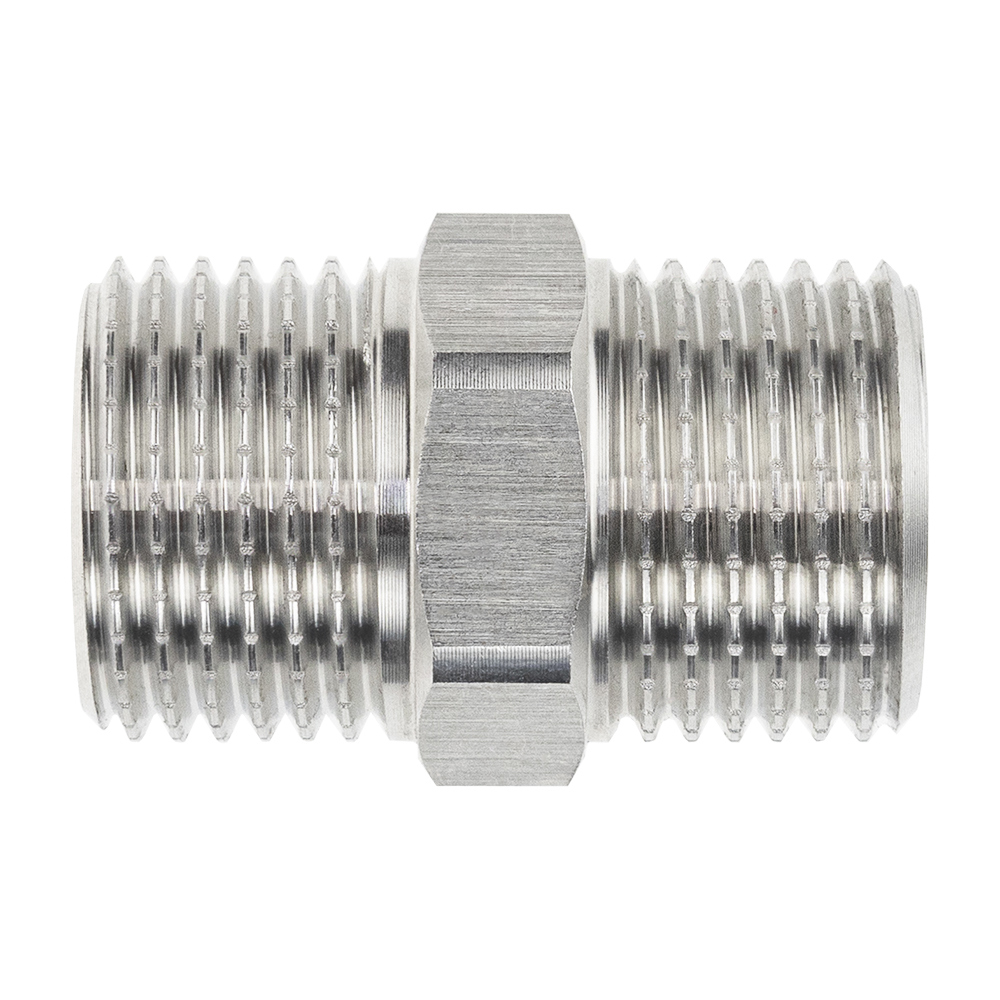 Изображение товара Ниппель 1/2"x35.3 мм НР нержавеющая сталь