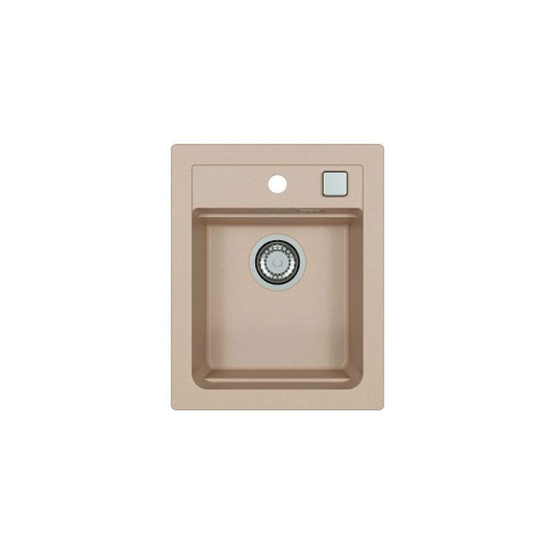 Изображение товара Врезная мойка Alveus ATROX 40x50 см глубина 19.50 см искусственный камень цвет бежевый 1139768