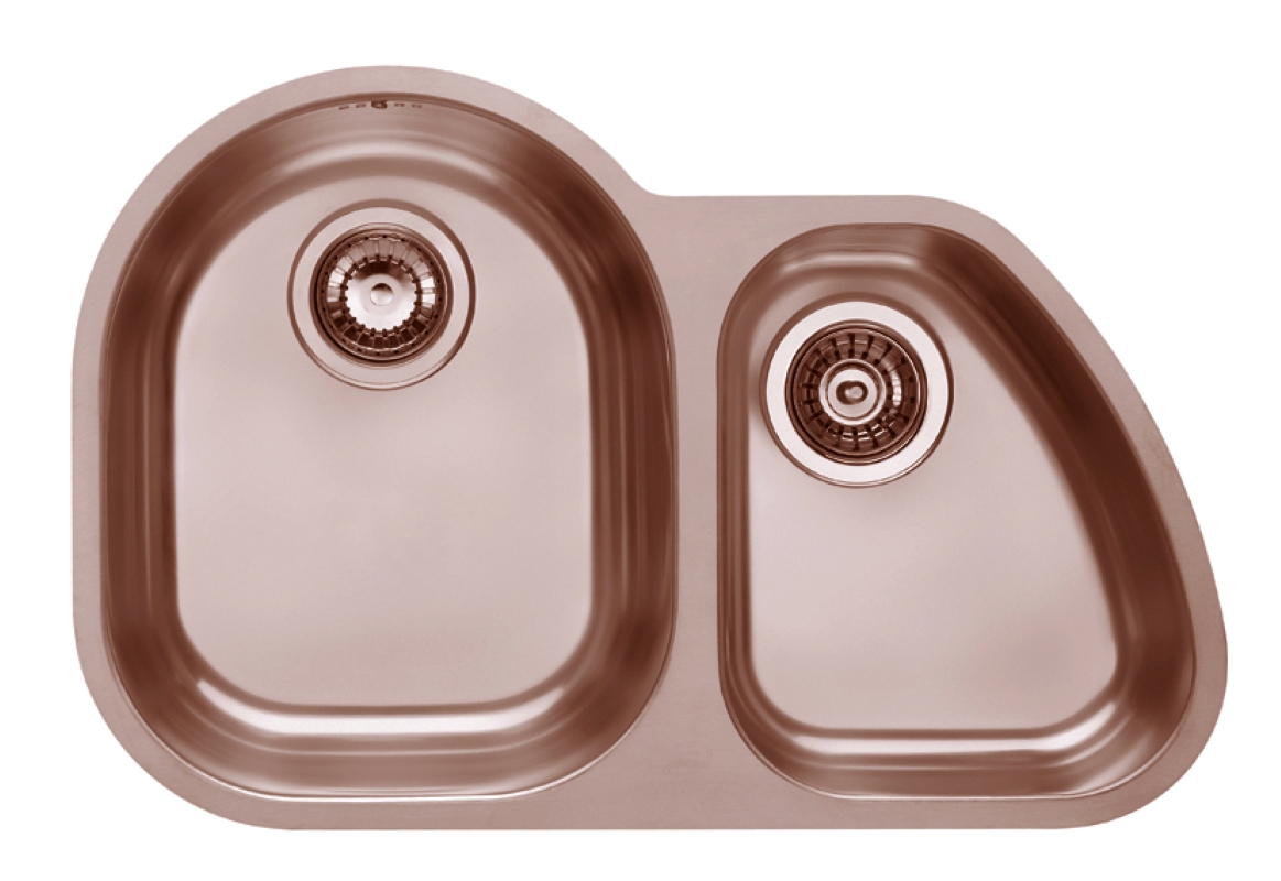 Изображение товара Мойка для кухни Alveus Duo 10 42x65 см глубина чаши 18 см нержавеющая сталь AISI 304 цвет медь Изображение товара Мойка для кухни Alveus Duo 10 42x65 см глубина чаши 18 см нержавеющая сталь AISI 304 цвет медь