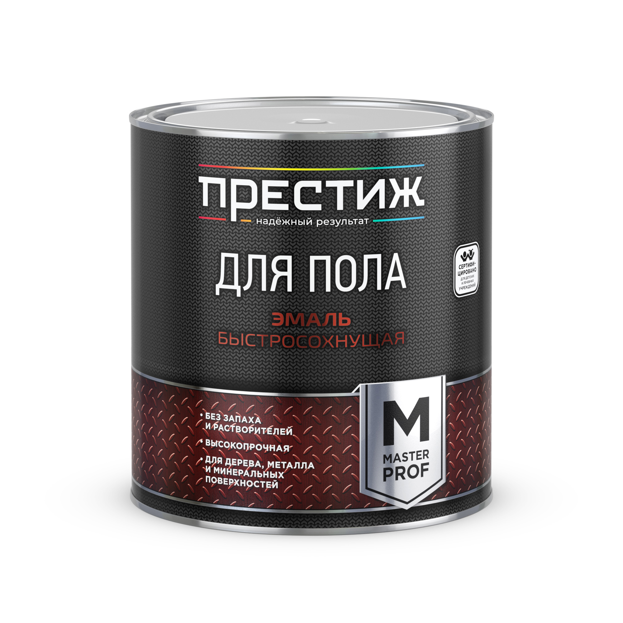 Изображение товара Эмаль для пола Престиж быстросохнущая бежевая 2.8 кг Изображение товара Эмаль для пола Престиж быстросохнущая бежевая 2.8 кг