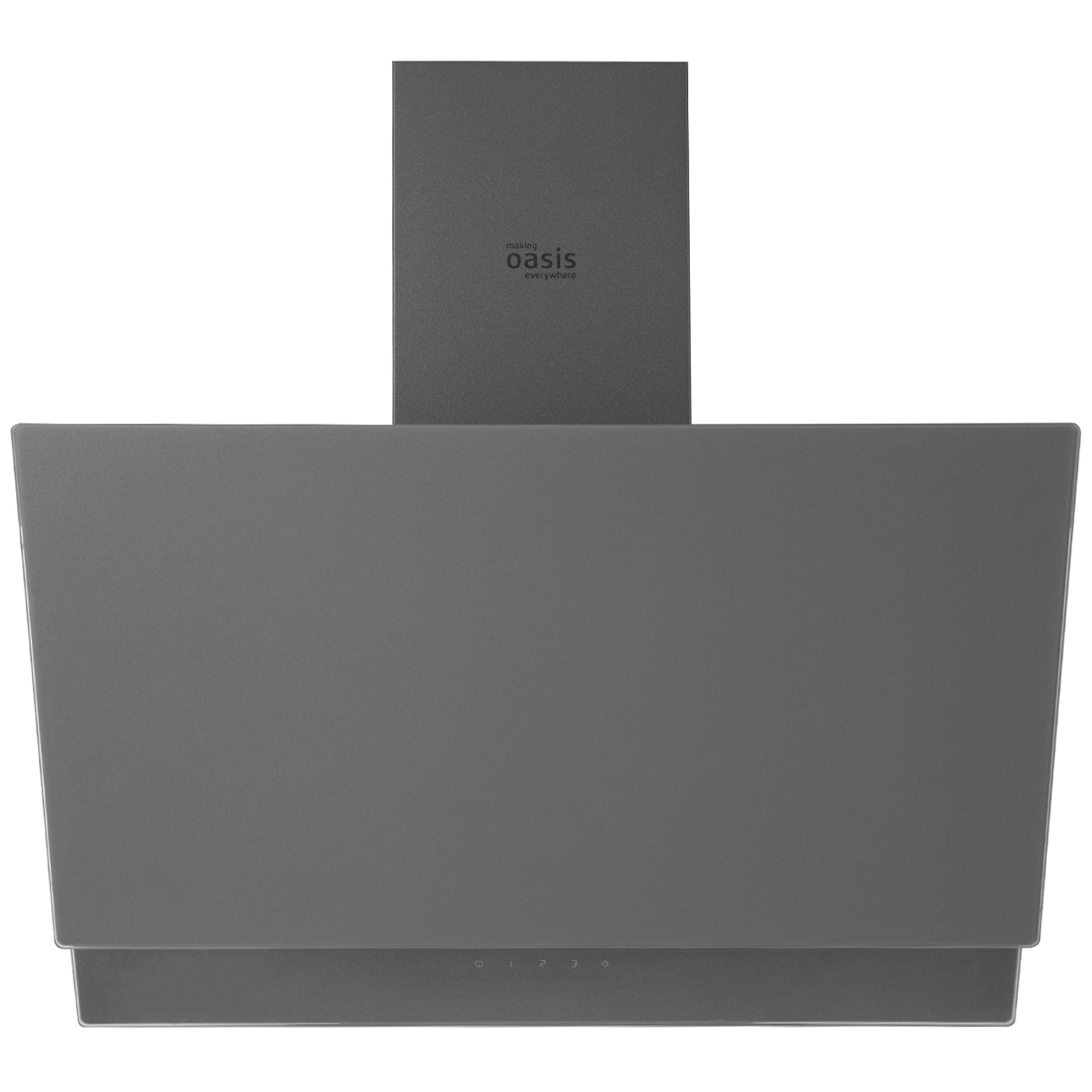 Изображение товара Наклонная вытяжка Making Oasis Everywhere NF-60G 59.5 см цвет серый/серебристый