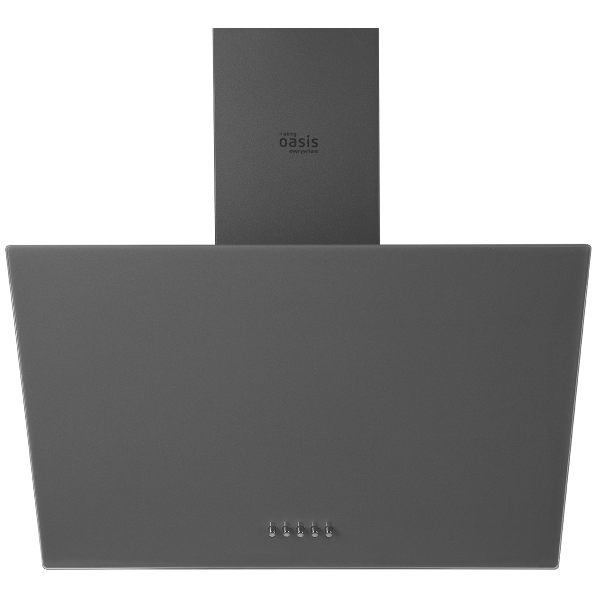 Изображение товара Наклонная вытяжка Making Oasis Everywhere NP-60G 59.5 см цвет серый/серебристый