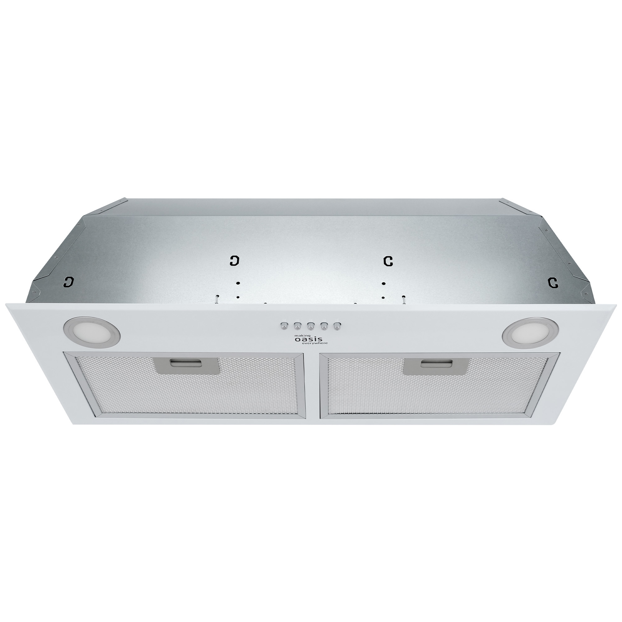 Изображение товара Встраиваемая вытяжка Making Oasis Everywhere UМ-70 W 72.5 см цвет белый Изображение товара Встраиваемая вытяжка Making Oasis Everywhere UМ-70 W 72.5 см цвет белый