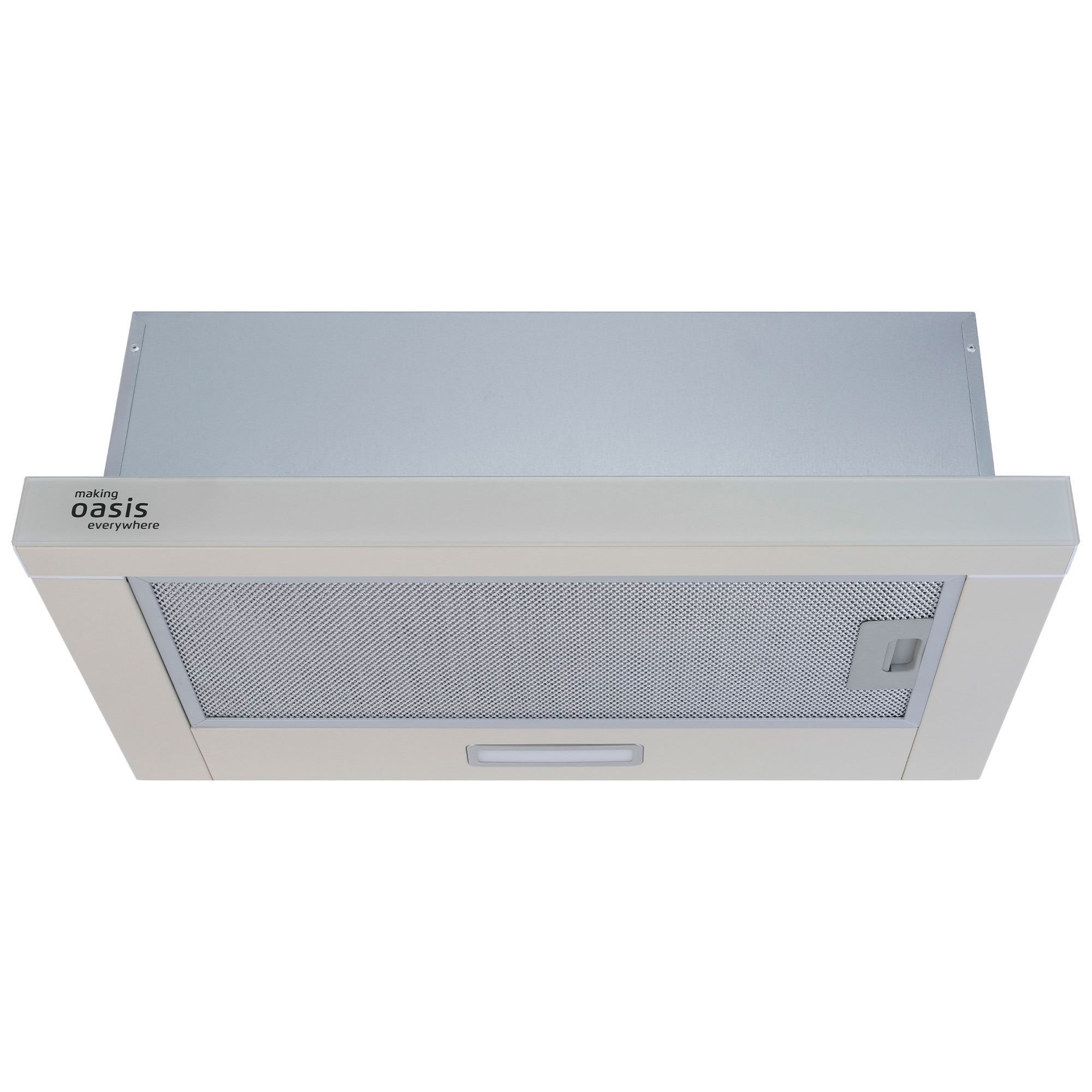 Изображение товара Телескопическая вытяжка Making Oasis Everywhere UV-60IG 60 см цвет бежевый Изображение товара Телескопическая вытяжка Making Oasis Everywhere UV-60IG 60 см цвет бежевый